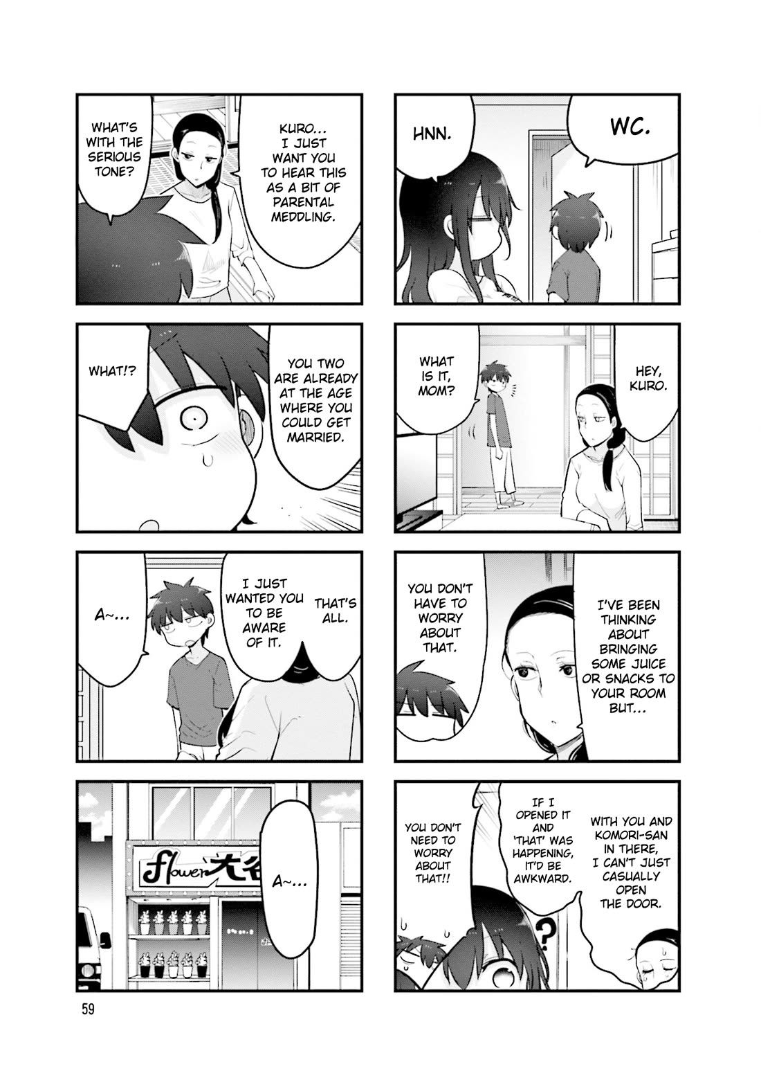 Komori-san wa Kotowarenai! Chapter 156 page 6 - Chapter 156