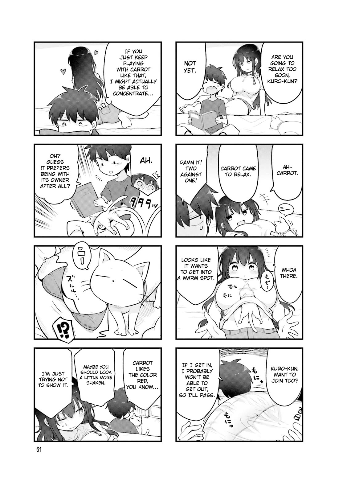 Komori-san wa Kotowarenai! Chapter 156 page 8 - Chapter 156