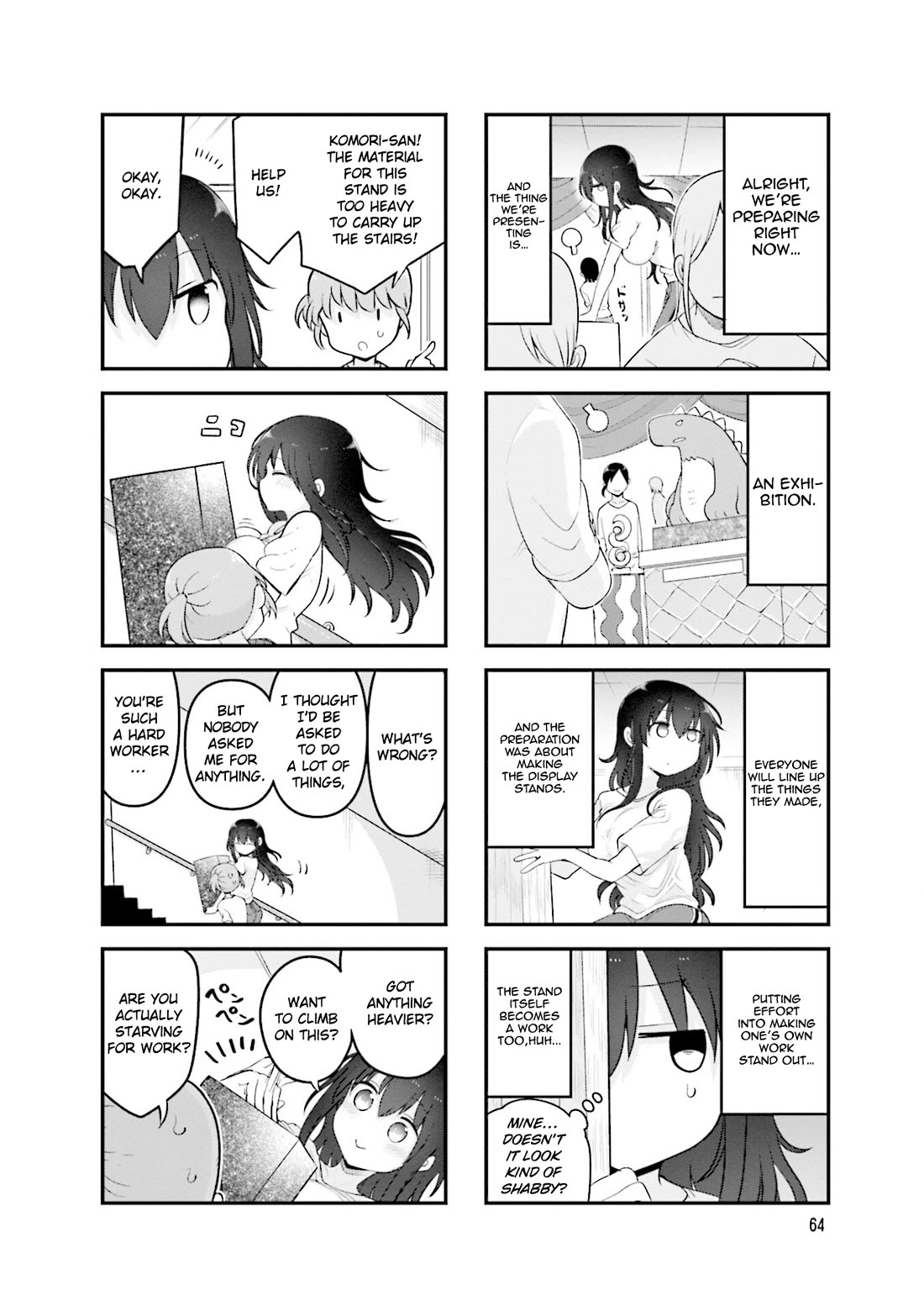 Komori-san wa Kotowarenai! Chapter 157 page 3 - Chapter 157
