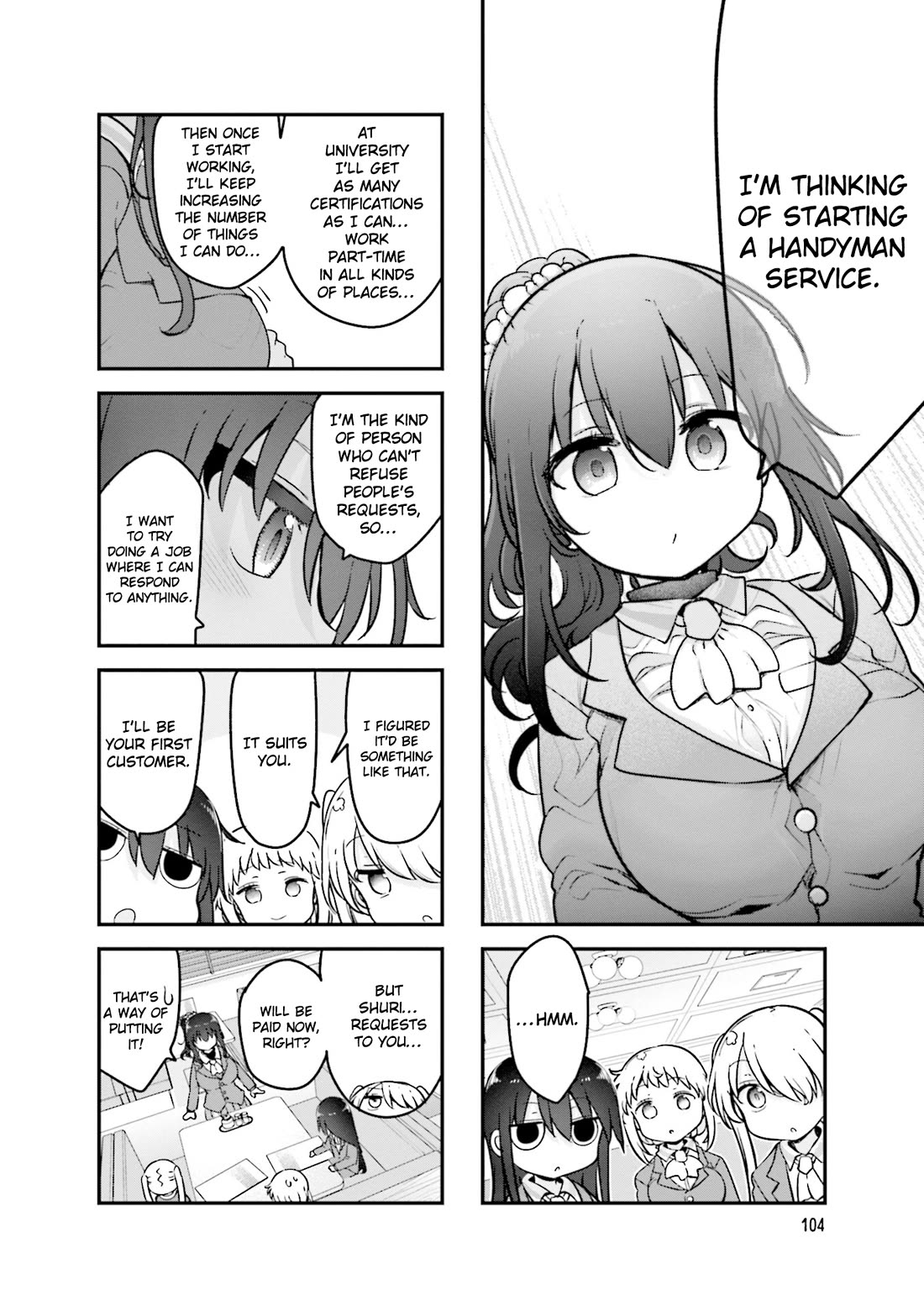 Komori-san wa Kotowarenai! Chapter 161 page 9 - Chapter 161