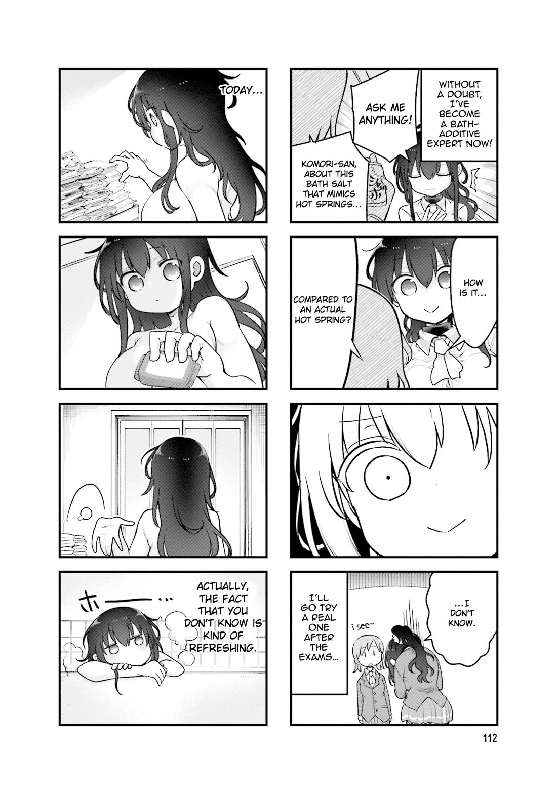 Komori-san wa Kotowarenai! Chapter 162 page 9 - Chapter 162