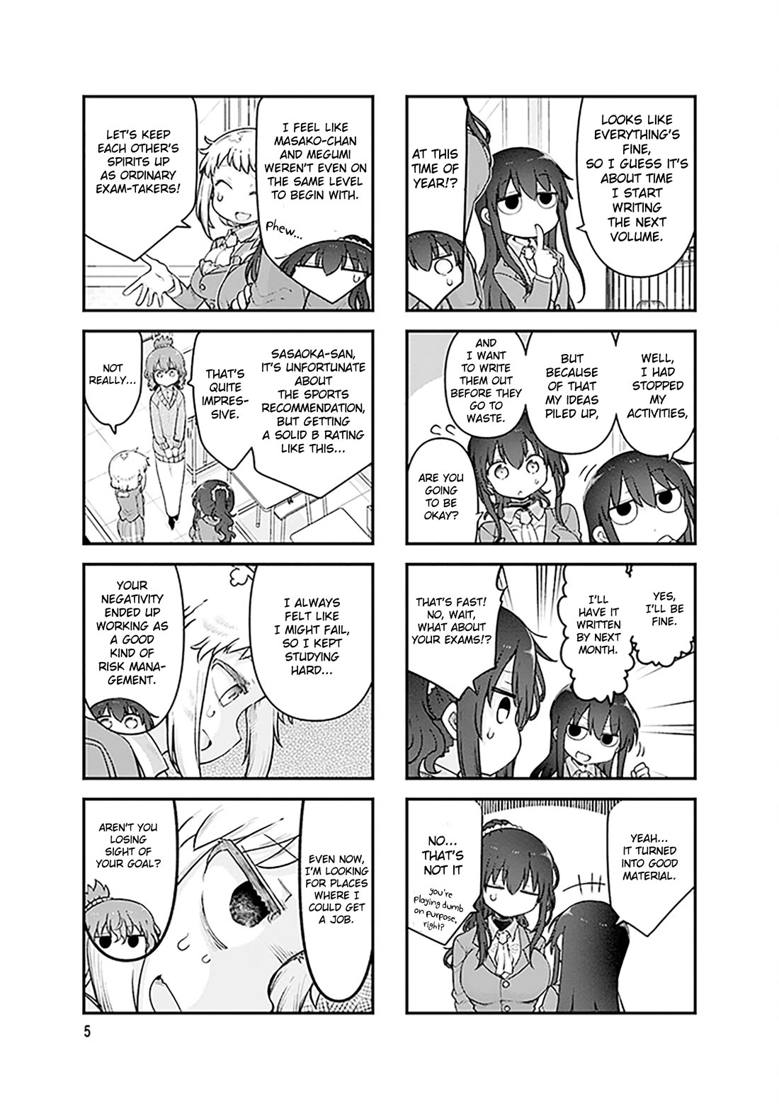 Komori-san wa Kotowarenai! Chapter 163 page 8 - Chapter 163