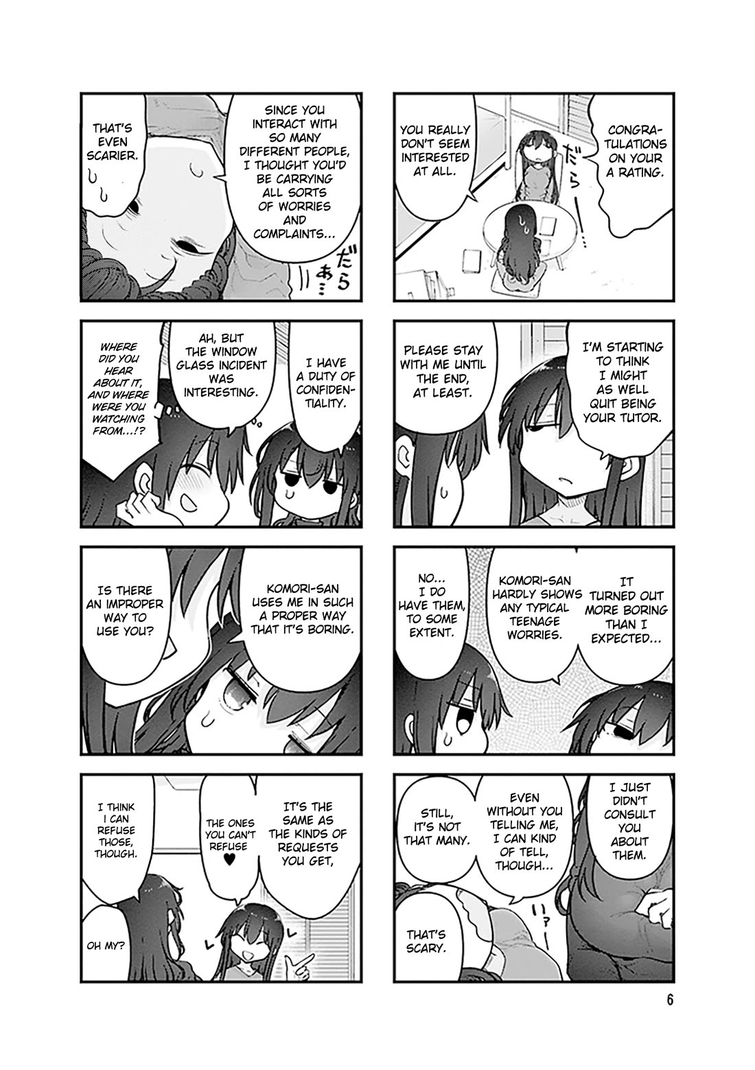 Komori-san wa Kotowarenai! Chapter 163 page 9 - Chapter 163