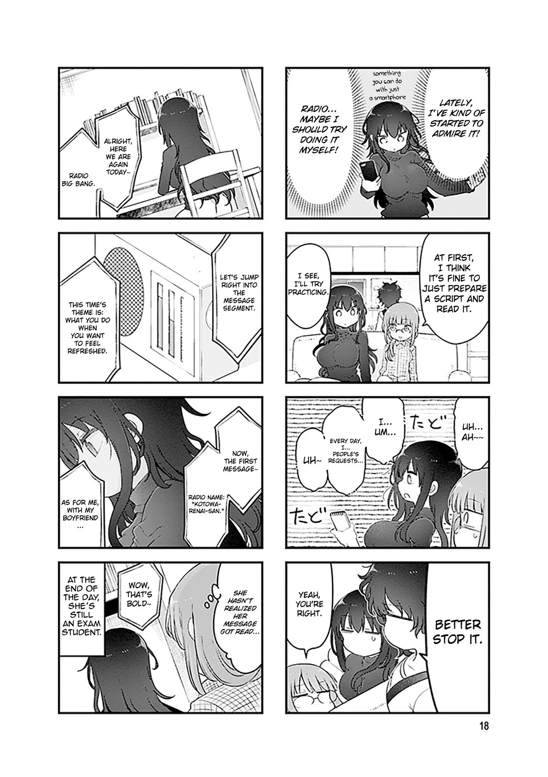 Komori-san wa Kotowarenai! Chapter 164 page 9 - Chapter 164