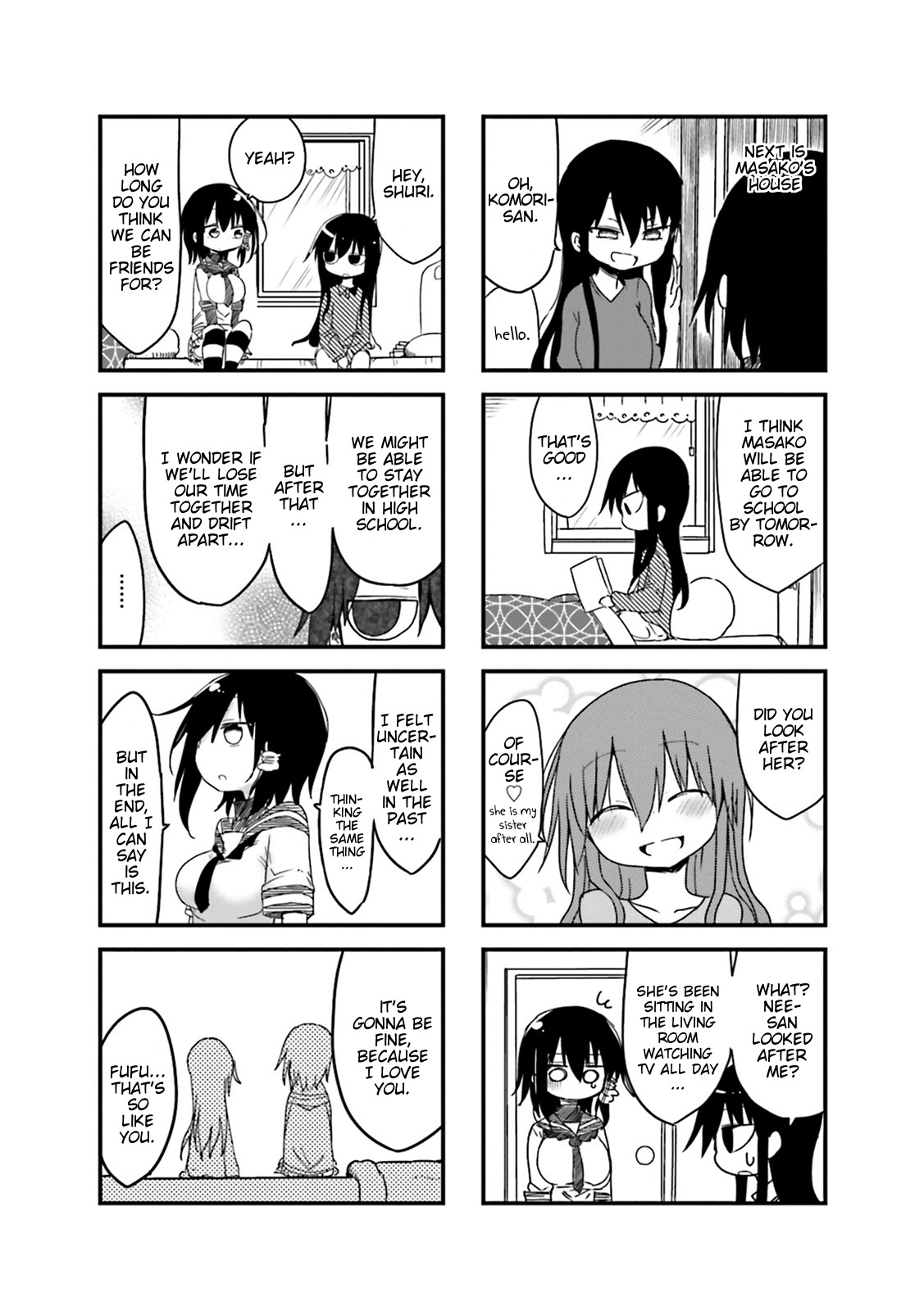 Komori-san wa Kotowarenai! Chapter 28 page 4 - Chapter 28