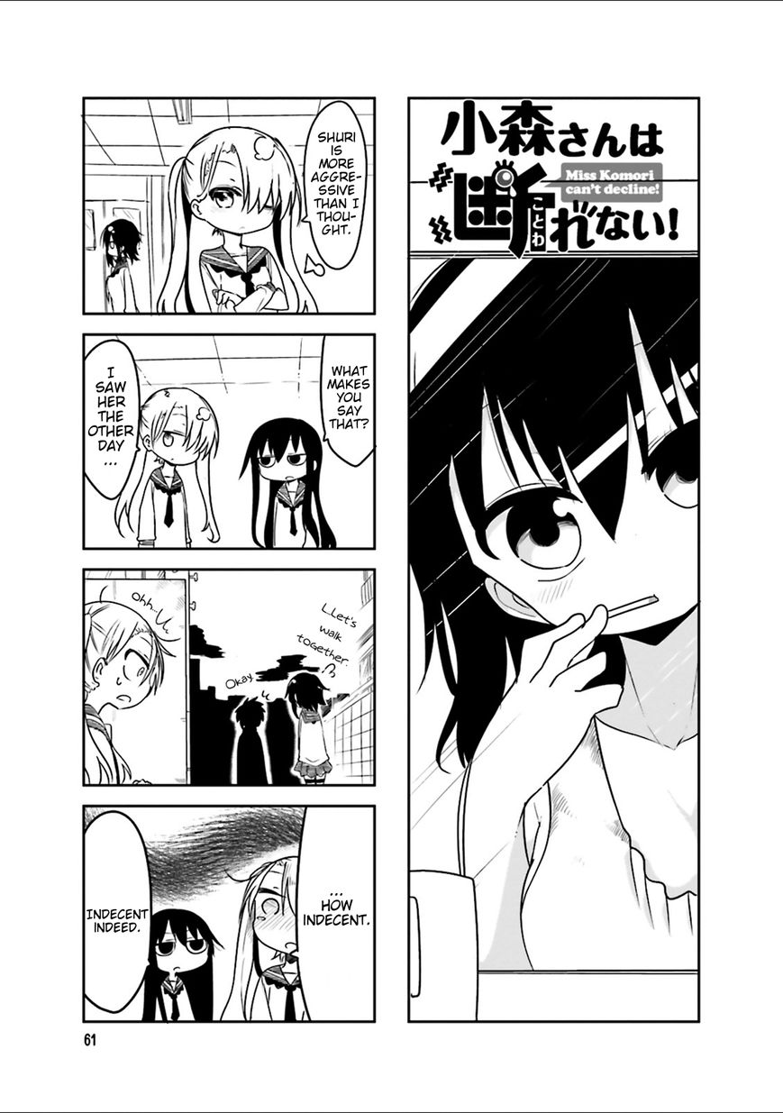 Komori-san wa Kotowarenai! Chapter 38 page 1 - Chapter 38