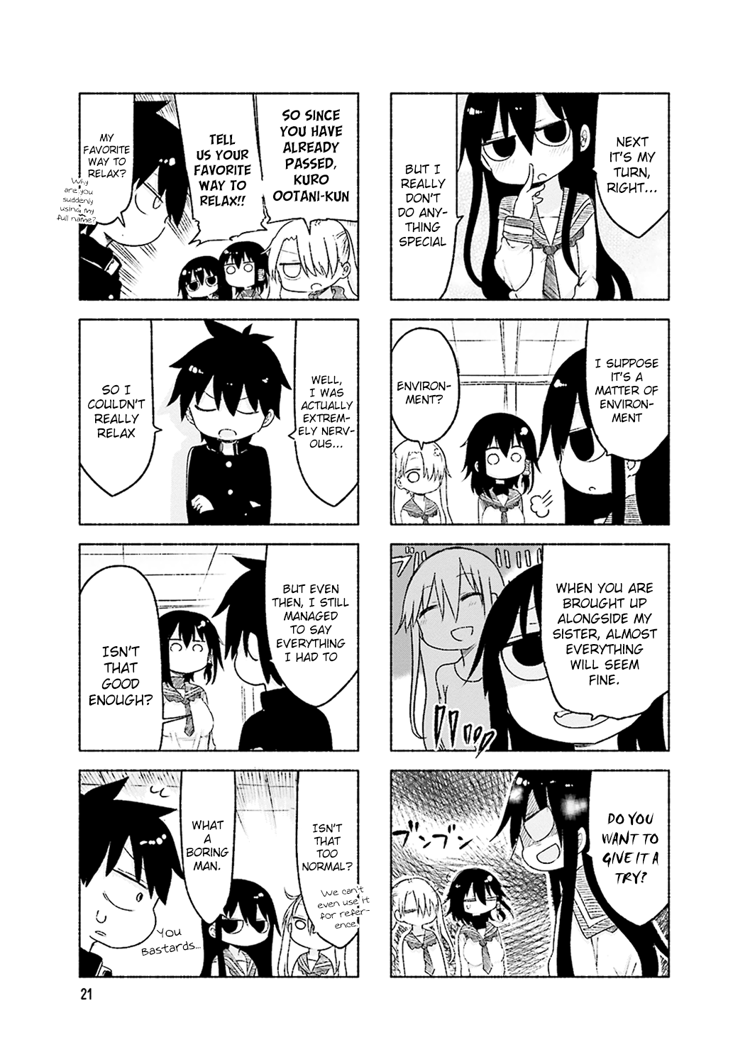 Komori-san wa Kotowarenai! Chapter 46 page 3 - Chapter 46