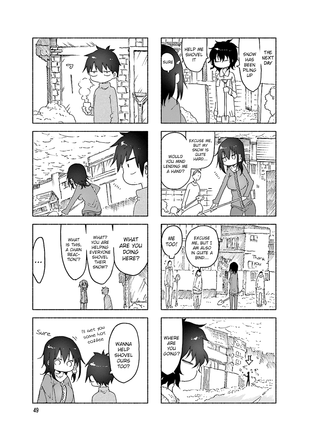 Komori-san wa Kotowarenai! Chapter 49 page 5 - Chapter 49