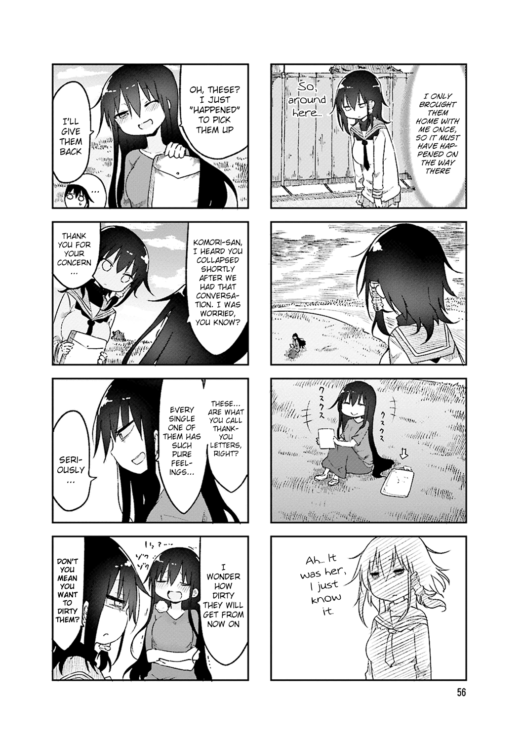 Komori-san wa Kotowarenai! Chapter 50 page 4 - Chapter 50
