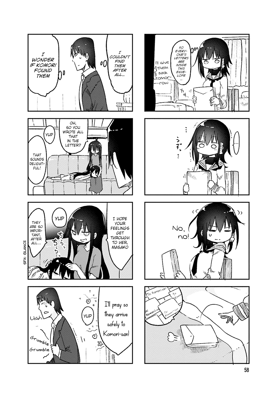 Komori-san wa Kotowarenai! Chapter 50 page 6 - Chapter 50