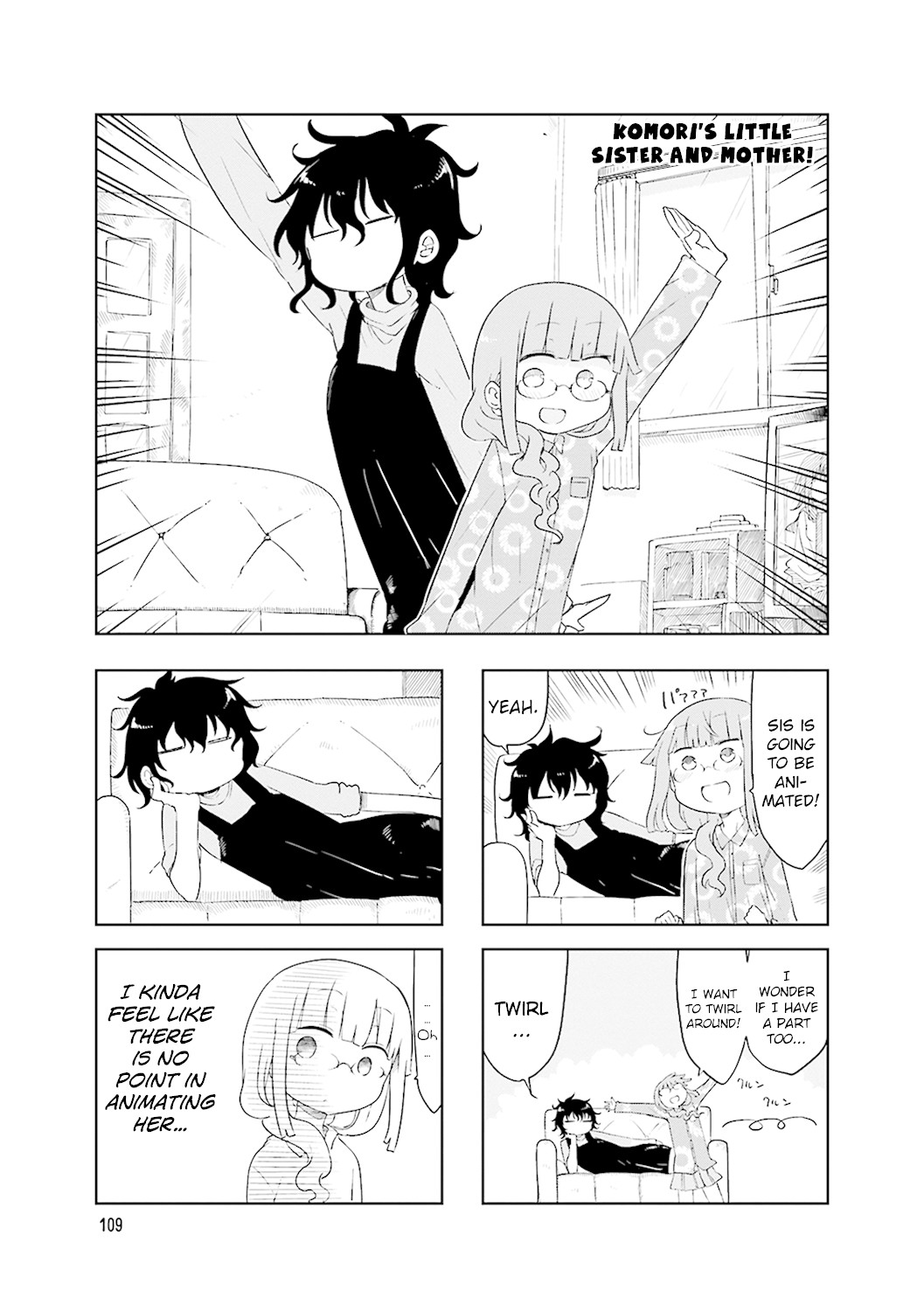 Komori-san wa Kotowarenai! Chapter 55.5 page 9 - Chapter 55.5