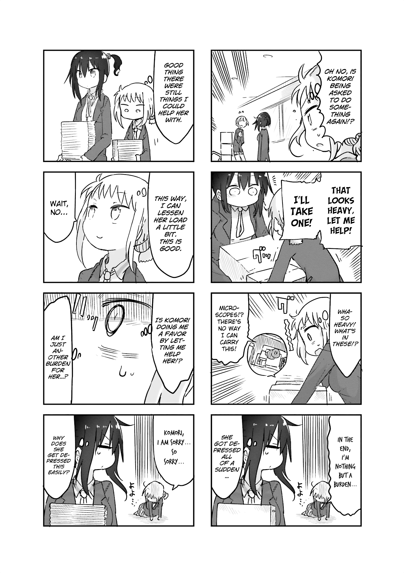 Komori-san wa Kotowarenai! Chapter 56 page 7 - Chapter 56