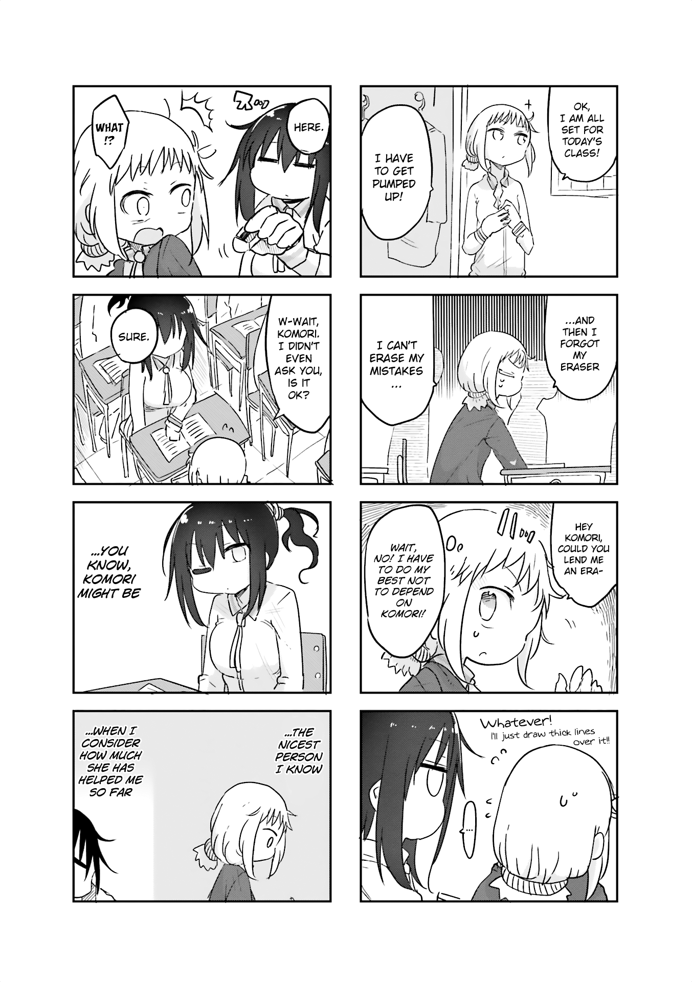 Komori-san wa Kotowarenai! Chapter 56 page 8 - Chapter 56