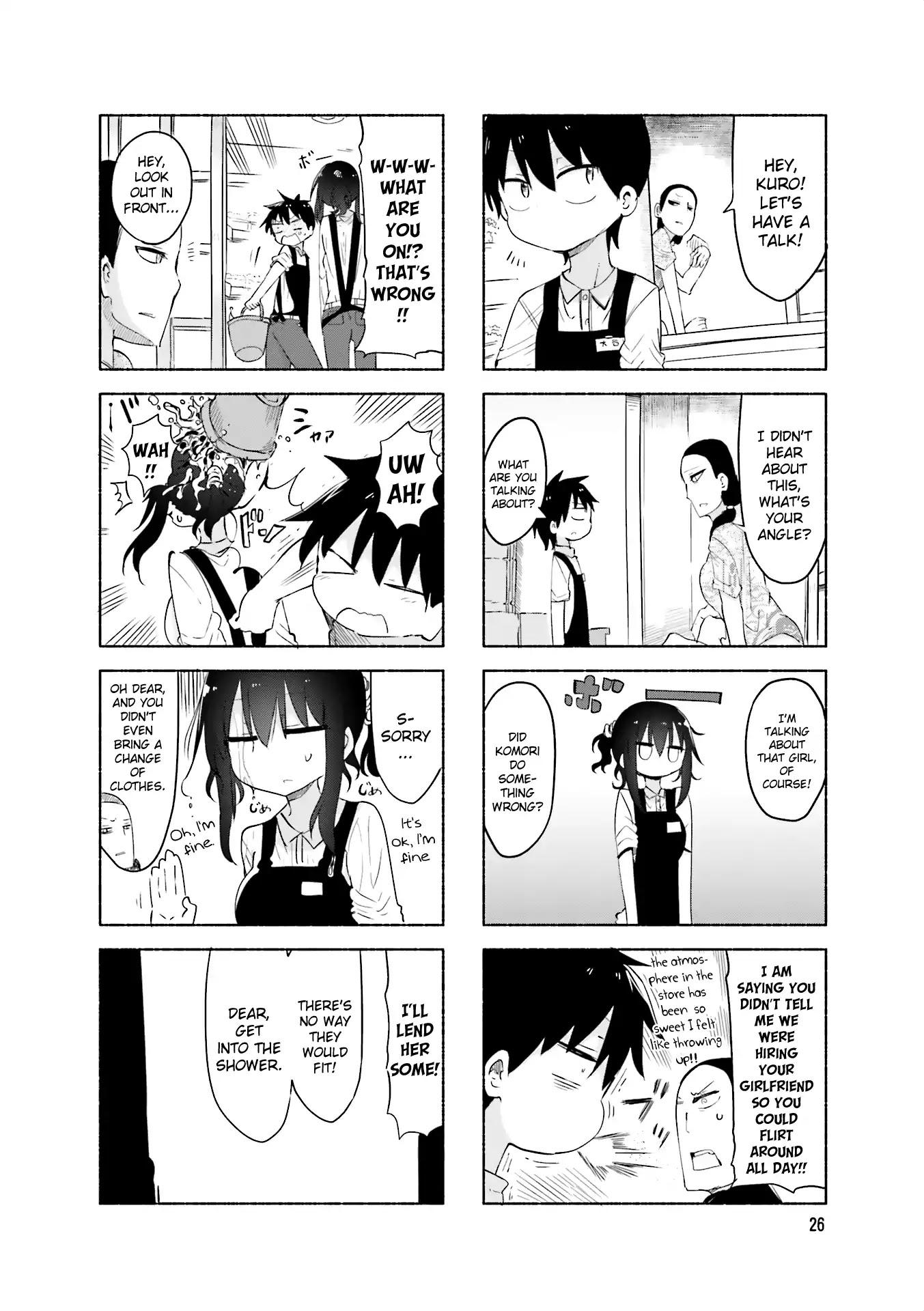 Komori-san wa Kotowarenai! Chapter 58 page 6 - Chapter 58