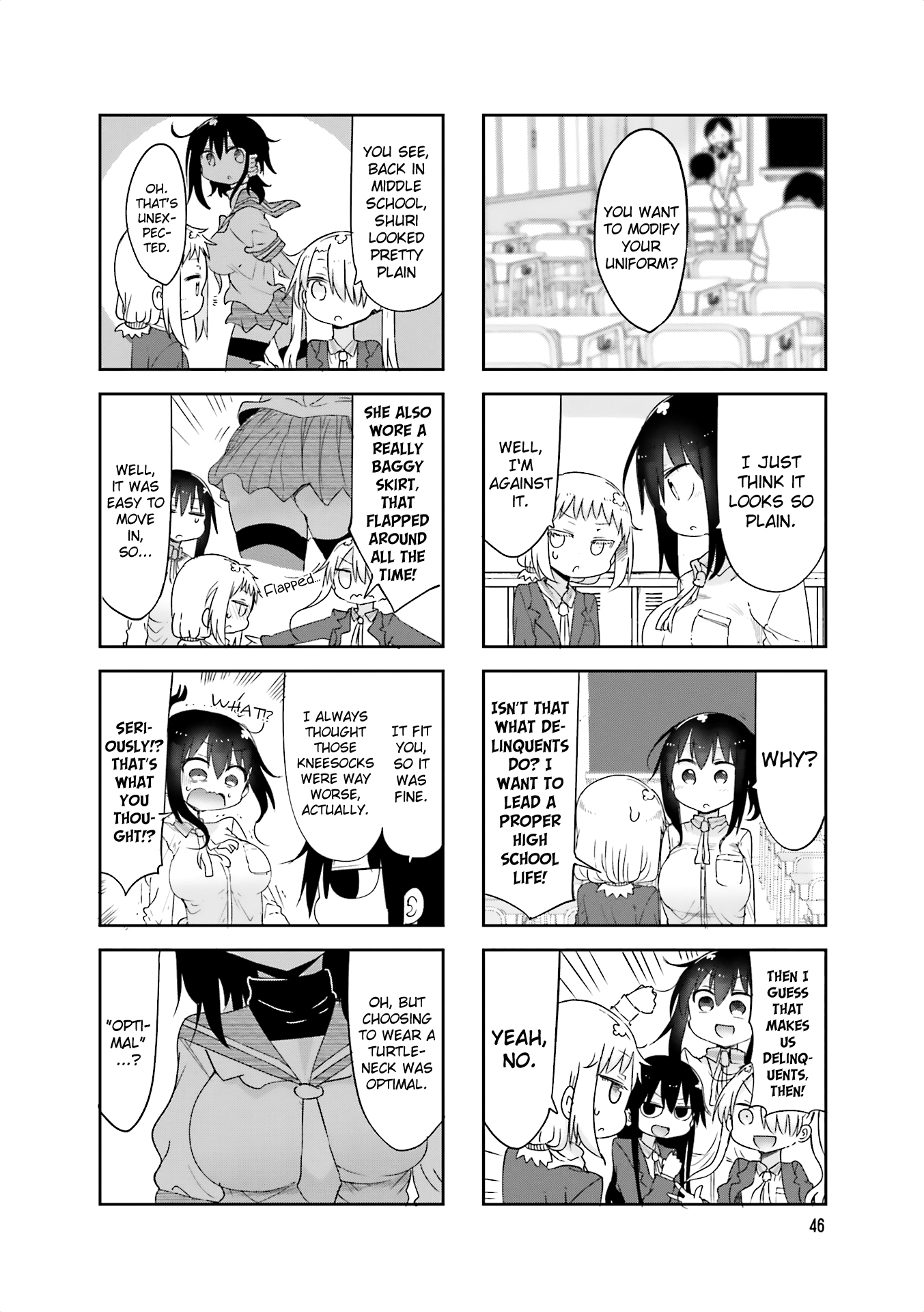 Komori-san wa Kotowarenai! Chapter 61 page 2 - Chapter 61