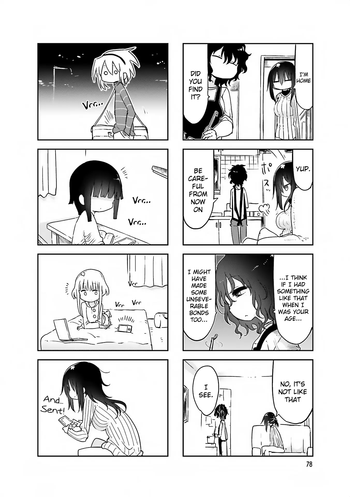 Komori-san wa Kotowarenai! Chapter 64 page 8 - Chapter 64