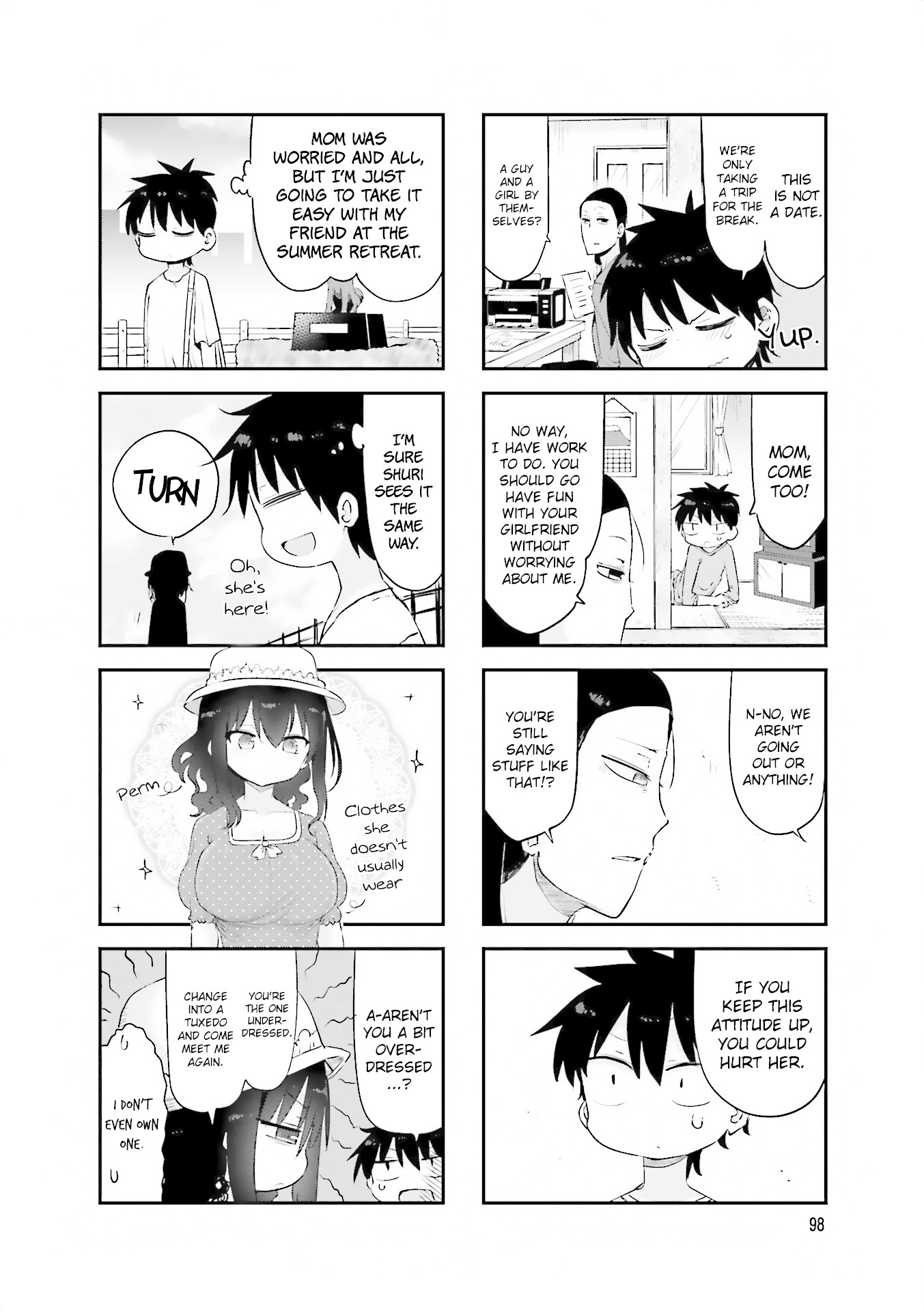 Komori-san wa Kotowarenai! Chapter 67 page 2 - Chapter 67