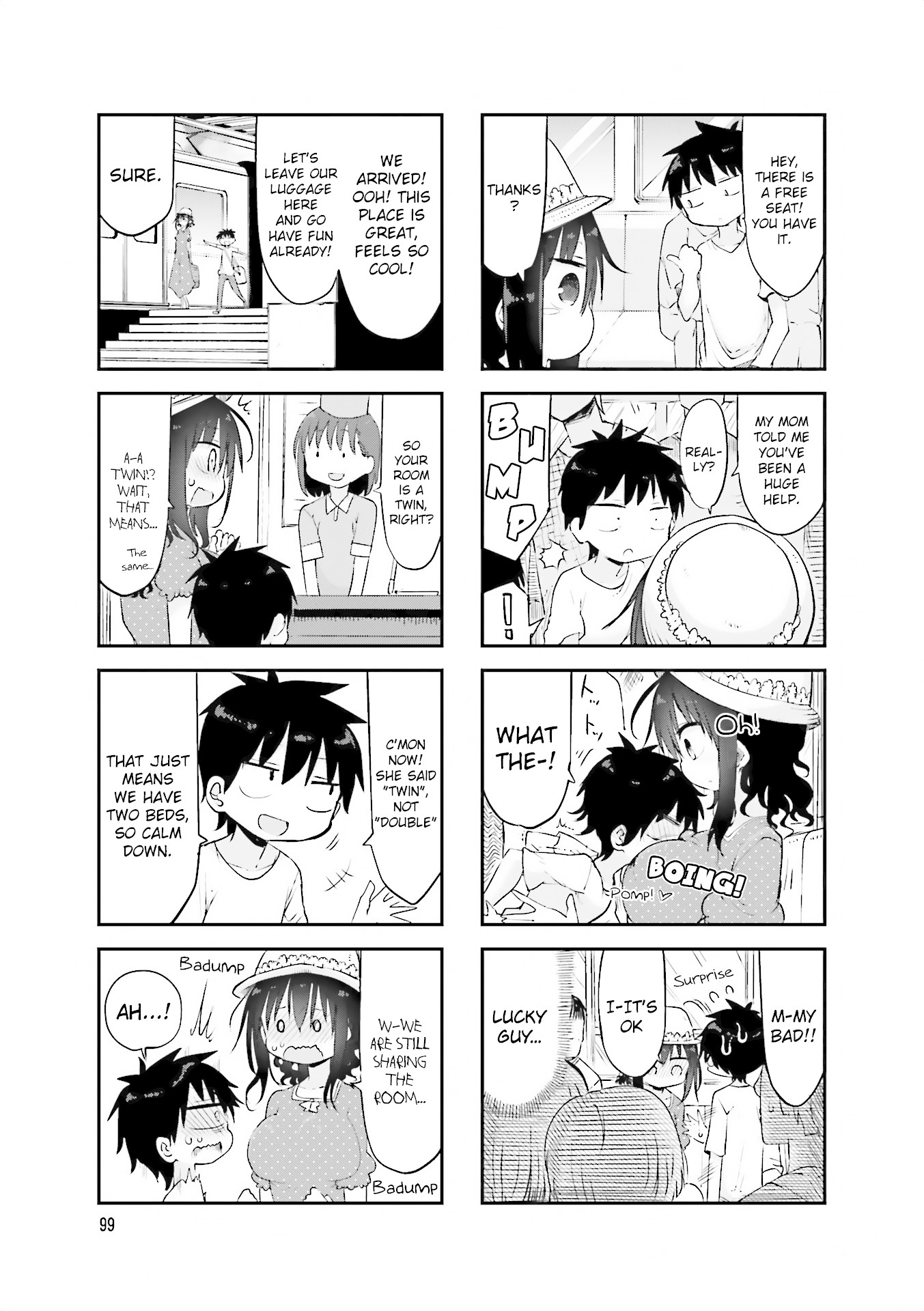 Komori-san wa Kotowarenai! Chapter 67 page 3 - Chapter 67