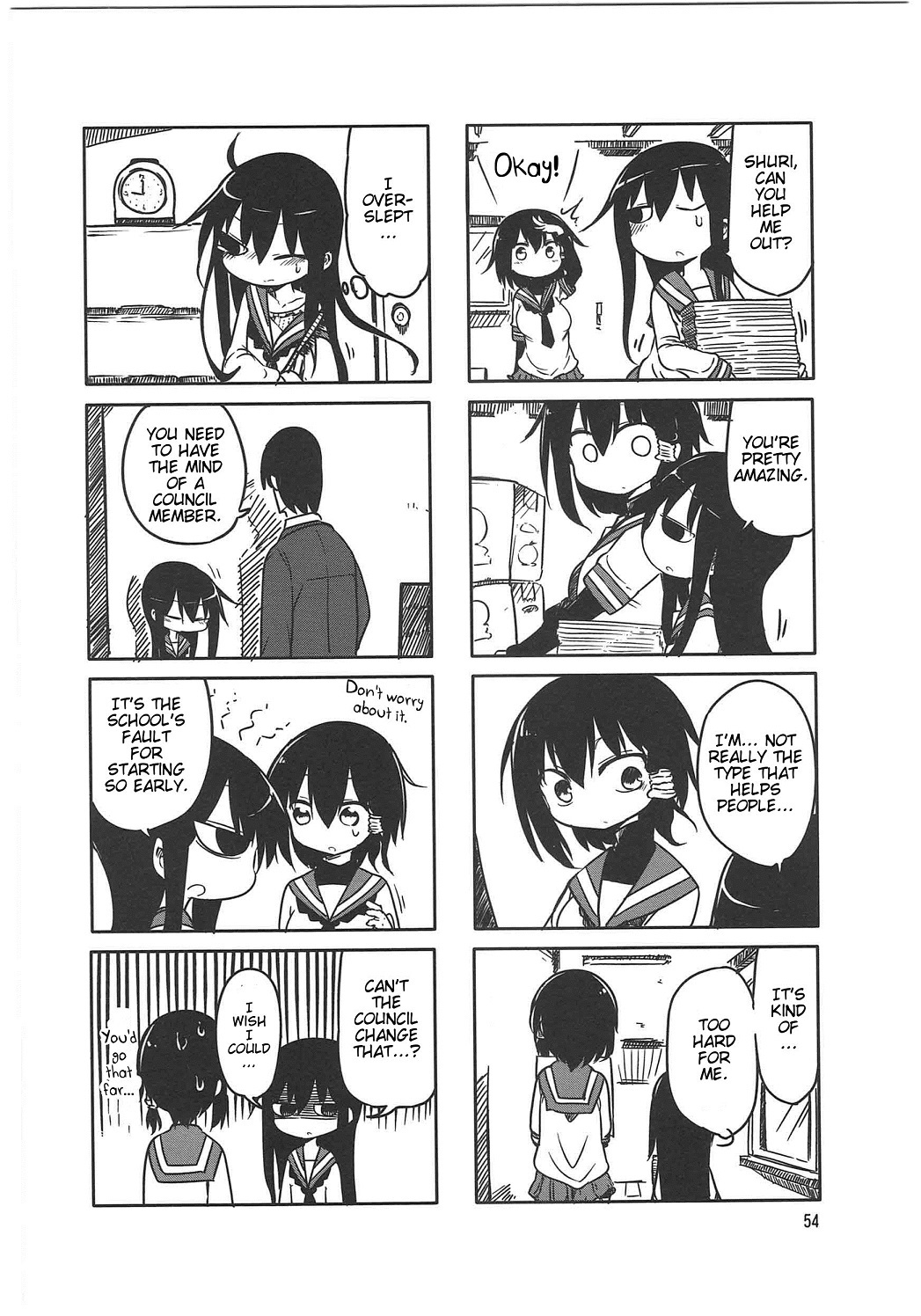 Komori-san wa Kotowarenai! Chapter 7 page 6 - Chapter 7