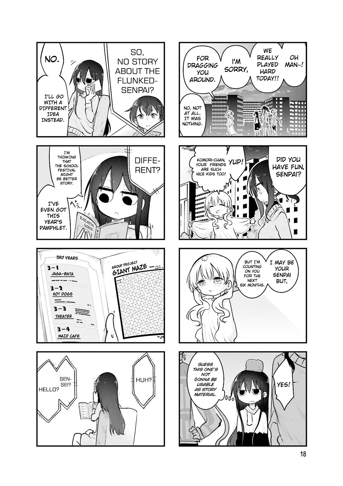 Komori-san wa Kotowarenai! Chapter 85 page 9 - Chapter 85