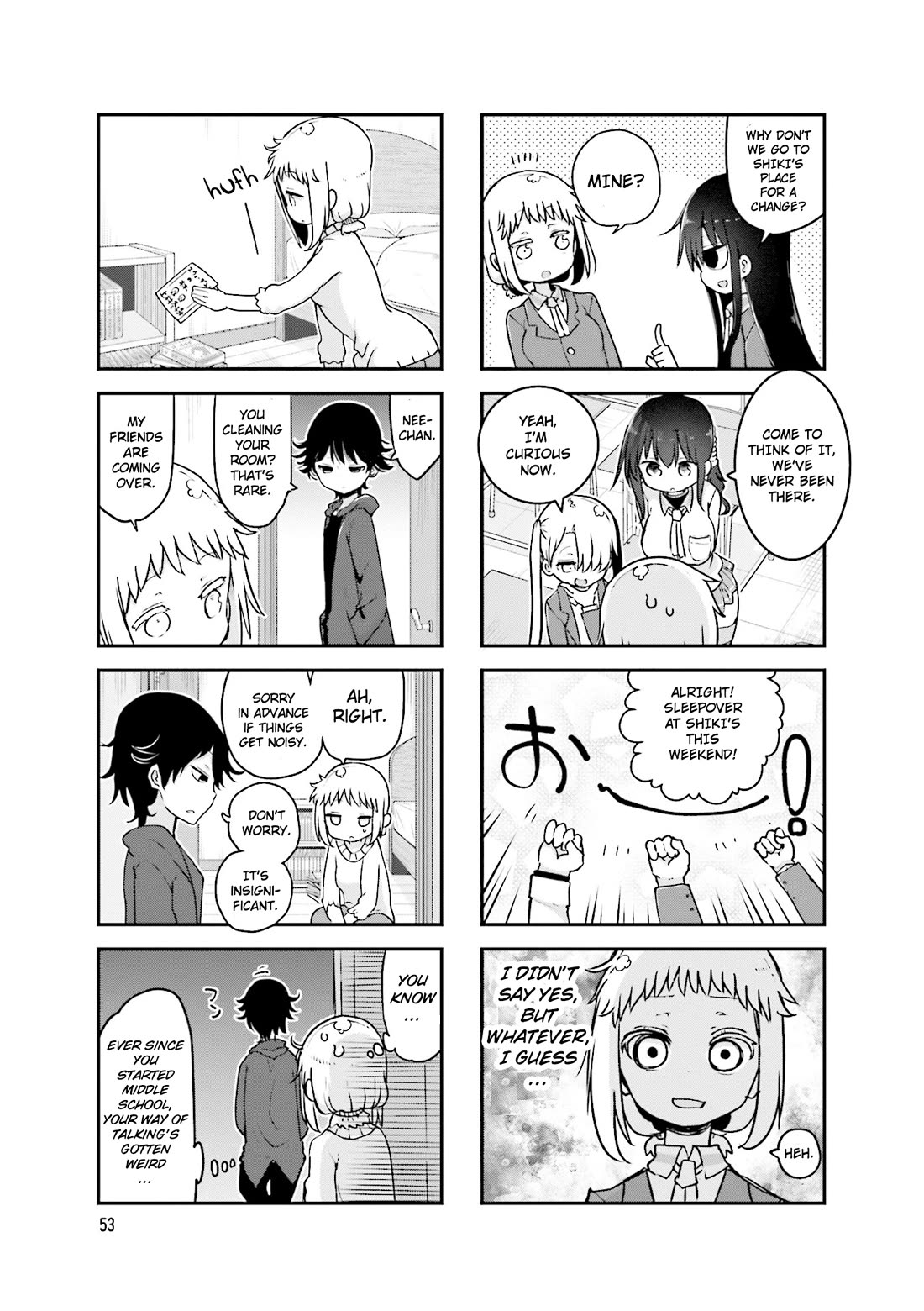 Komori-san wa Kotowarenai! Chapter 90 page 4 - Chapter 90