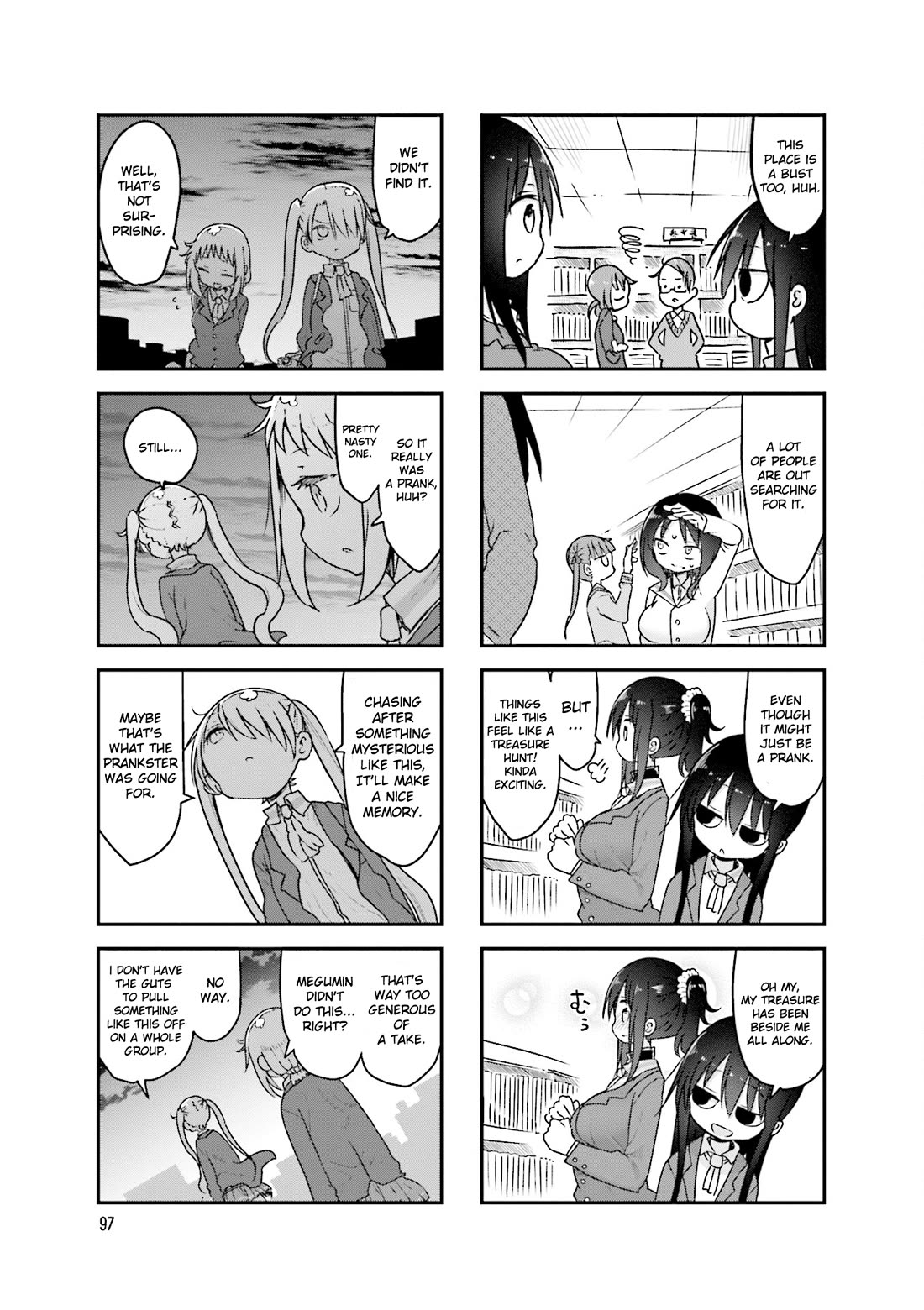 Komori-san wa Kotowarenai! Chapter 95 page 8 - Chapter 95