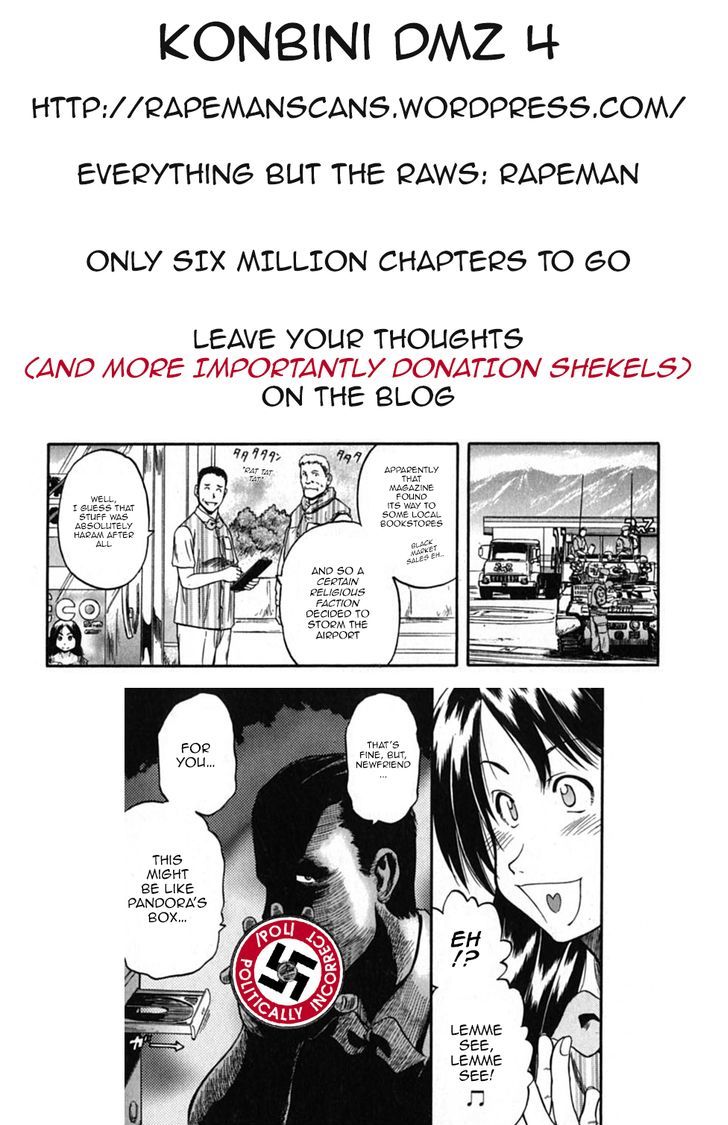 Konbini DMZ Chapter 4 page 14 - Chapter 4 : Masaru-kun's Debut@DMZ
