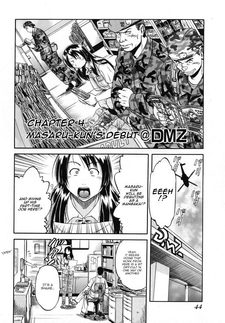 Konbini DMZ Chapter 4 page 3 - Chapter 4 : Masaru-kun's Debut@DMZ