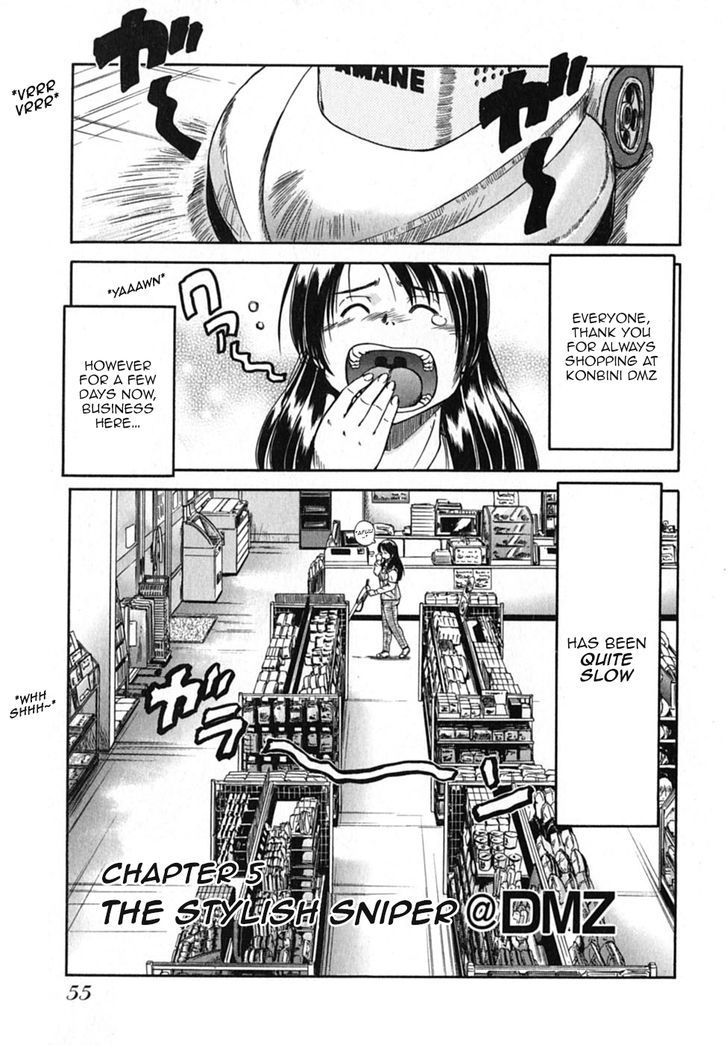 Konbini DMZ Chapter 5 page 1 - Chapter 5 : The Stylish Sniper@DMZ