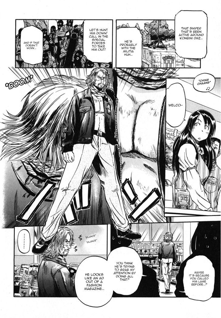 Konbini DMZ Chapter 5 page 6 - Chapter 5 : The Stylish Sniper@DMZ