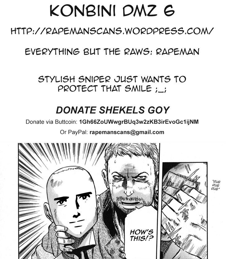 Konbini DMZ Chapter 6 page 14 - Chapter 6 : The Stylish Sniper Returns@DMZ