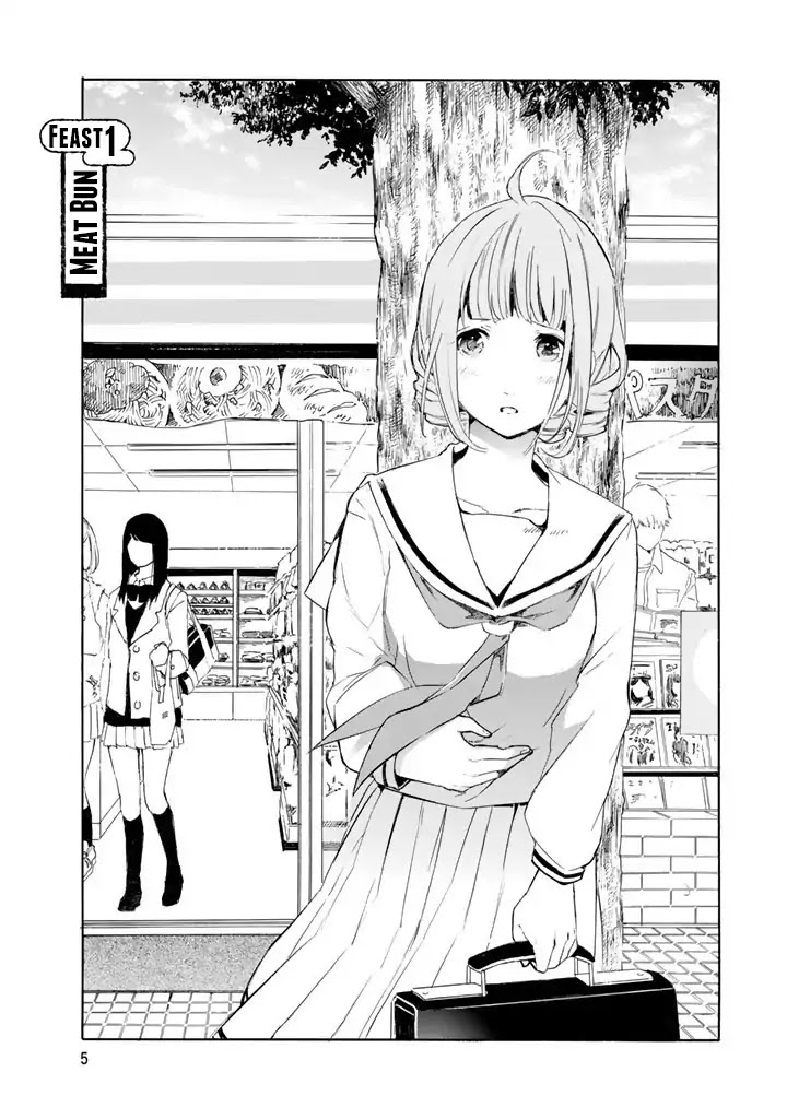 Konbini Ojou-sama Chapter 1 page 3 - Chapter 1: Meat Bun