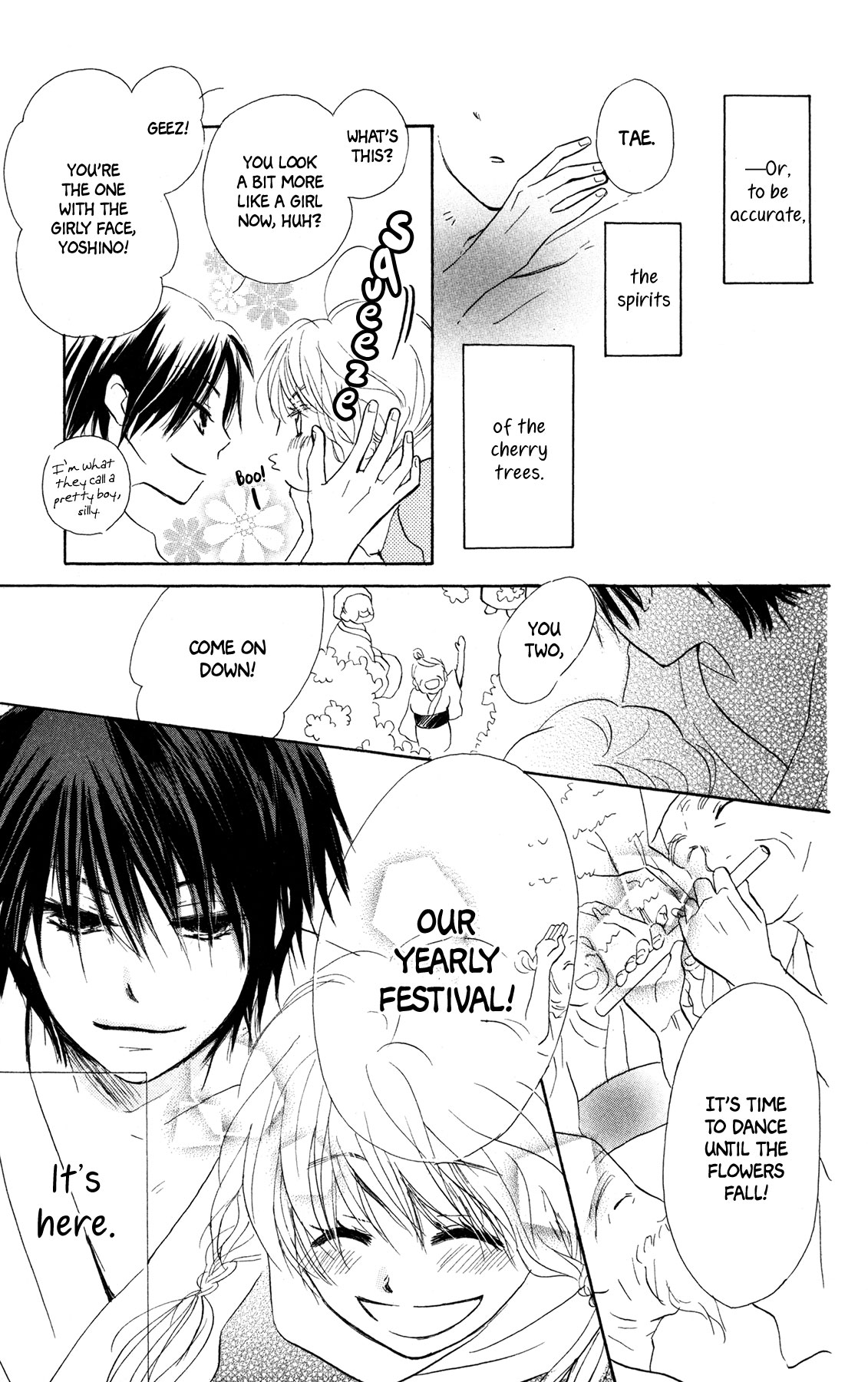 Konbini Tenshi Chapter 1 page 9 - Chapter 1: Flower Festival