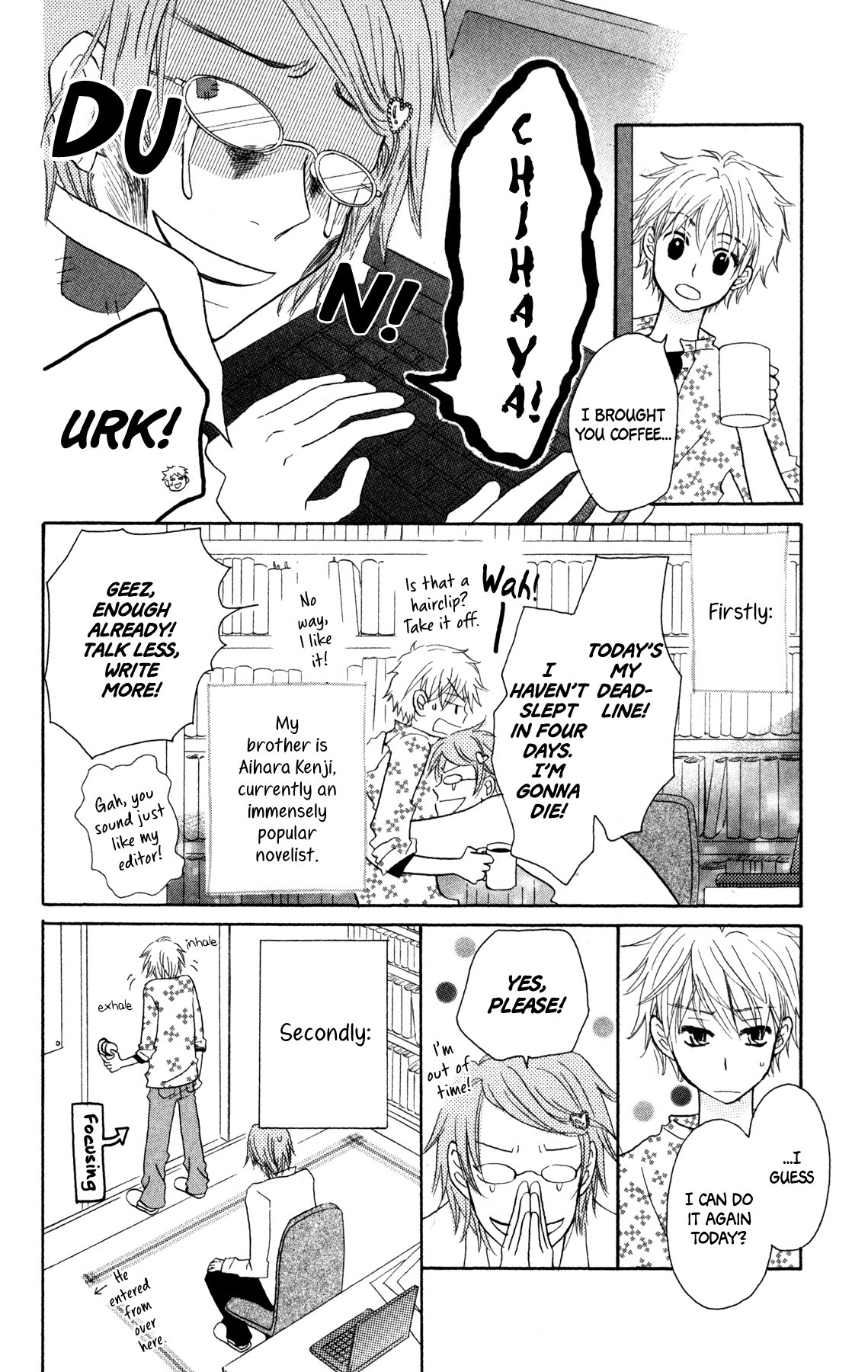 Konbini Tenshi Chapter 3 page 4 - Chapter 3: Rainbow Song