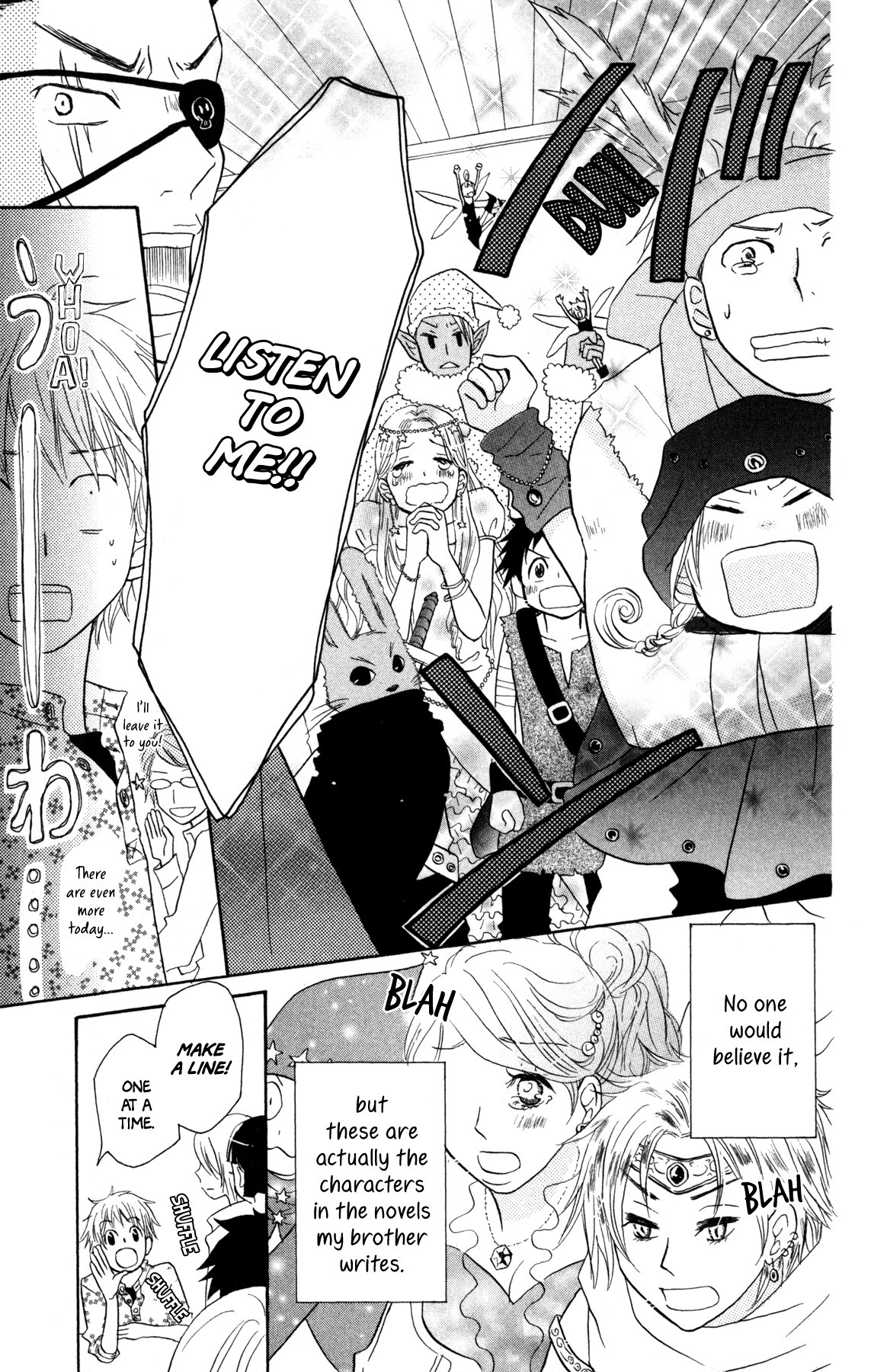 Konbini Tenshi Chapter 3 page 5 - Chapter 3: Rainbow Song