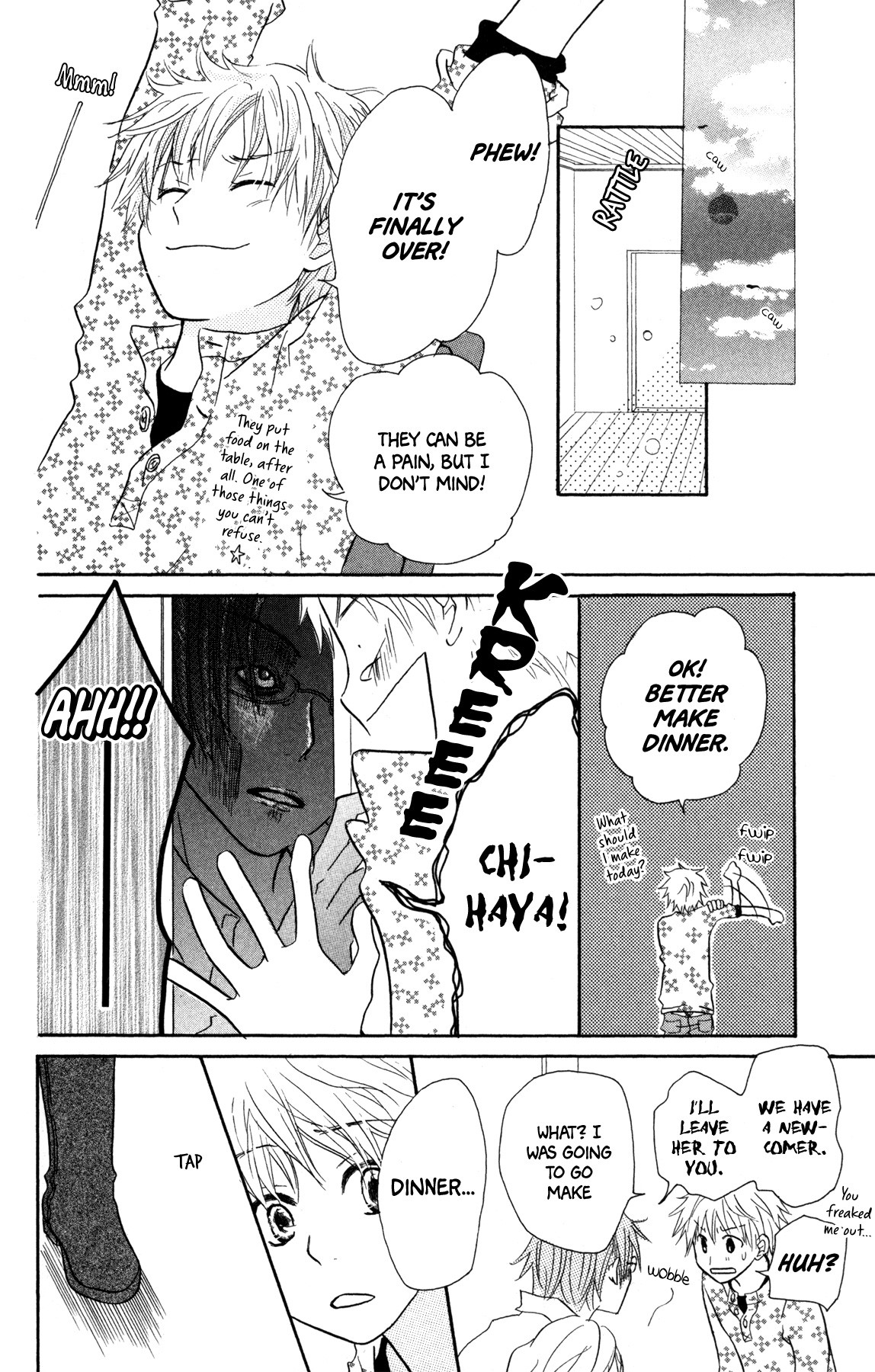 Konbini Tenshi Chapter 3 page 8 - Chapter 3: Rainbow Song