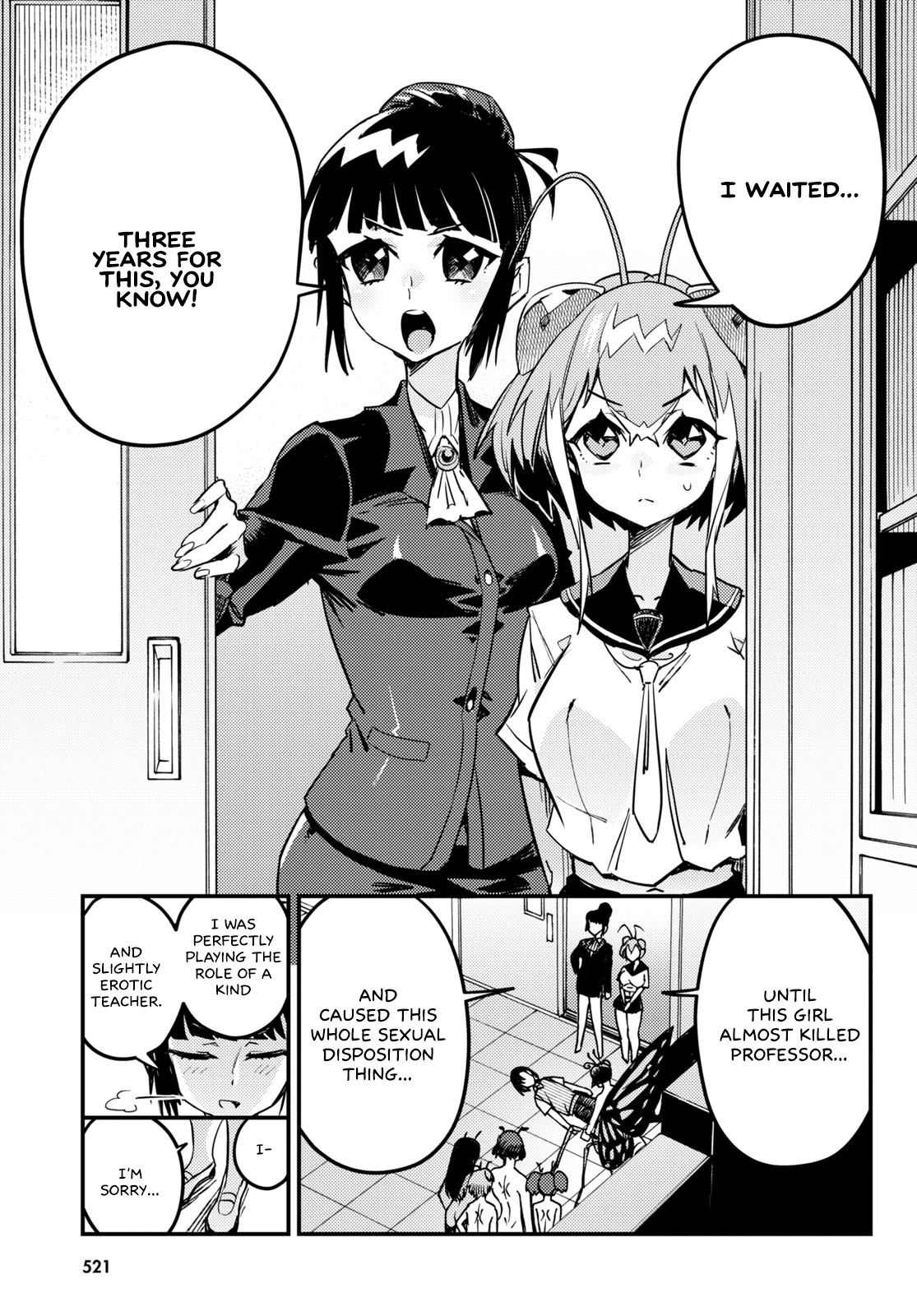 Konchuki Chapter 5 page 23 - Chapter 5: Choose Any Hole You Like