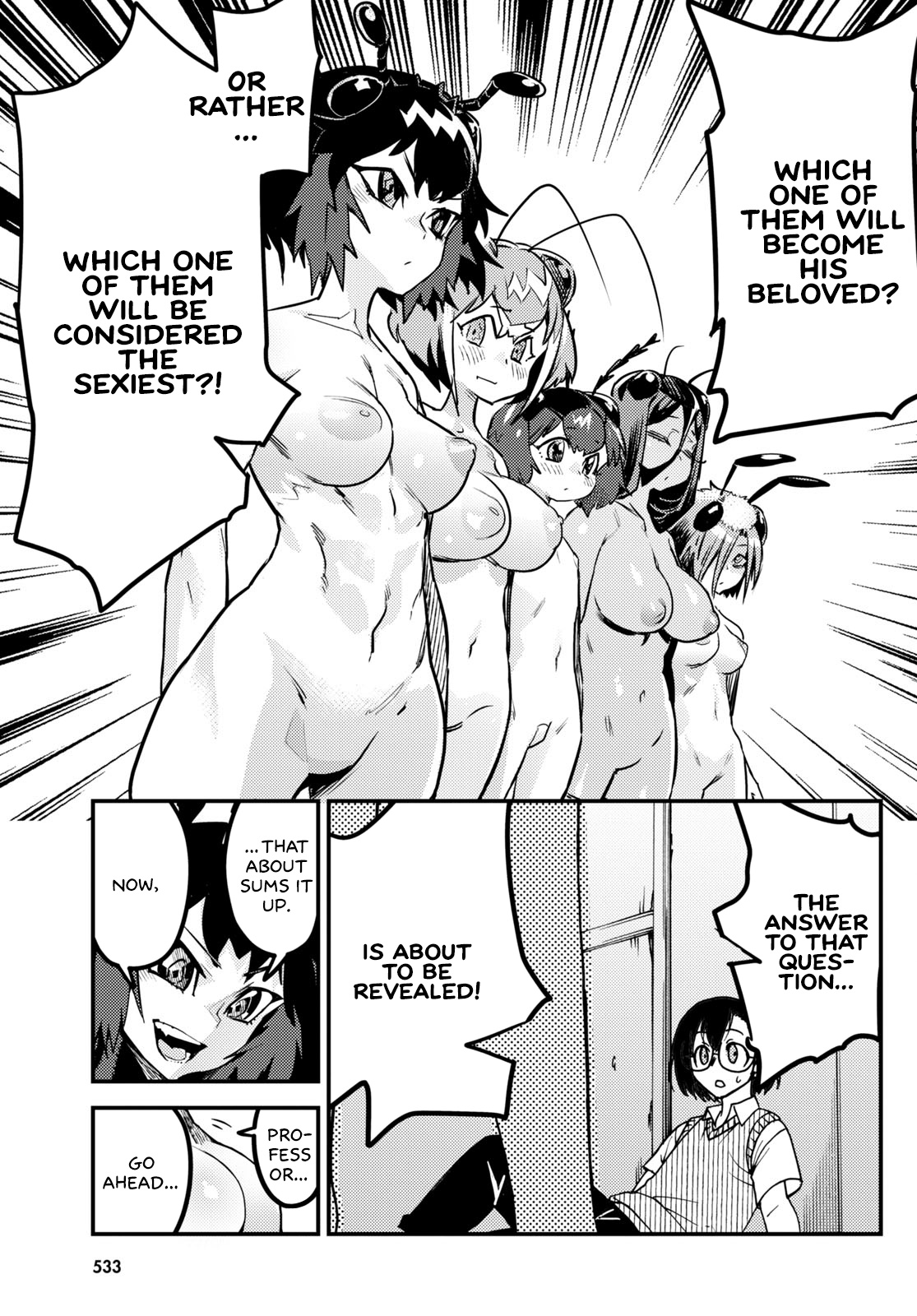 Konchuki Chapter 5 page 35 - Chapter 5: Choose Any Hole You Like