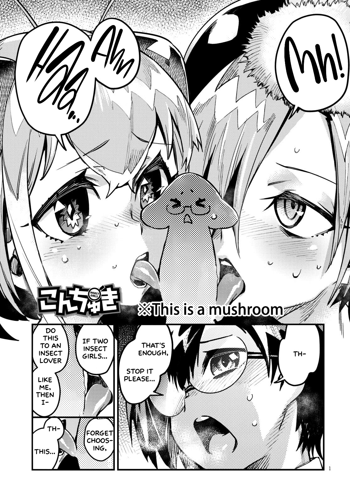 Konchuki Chapter 6 page 1 - Chapter 6: The Cum Grail War