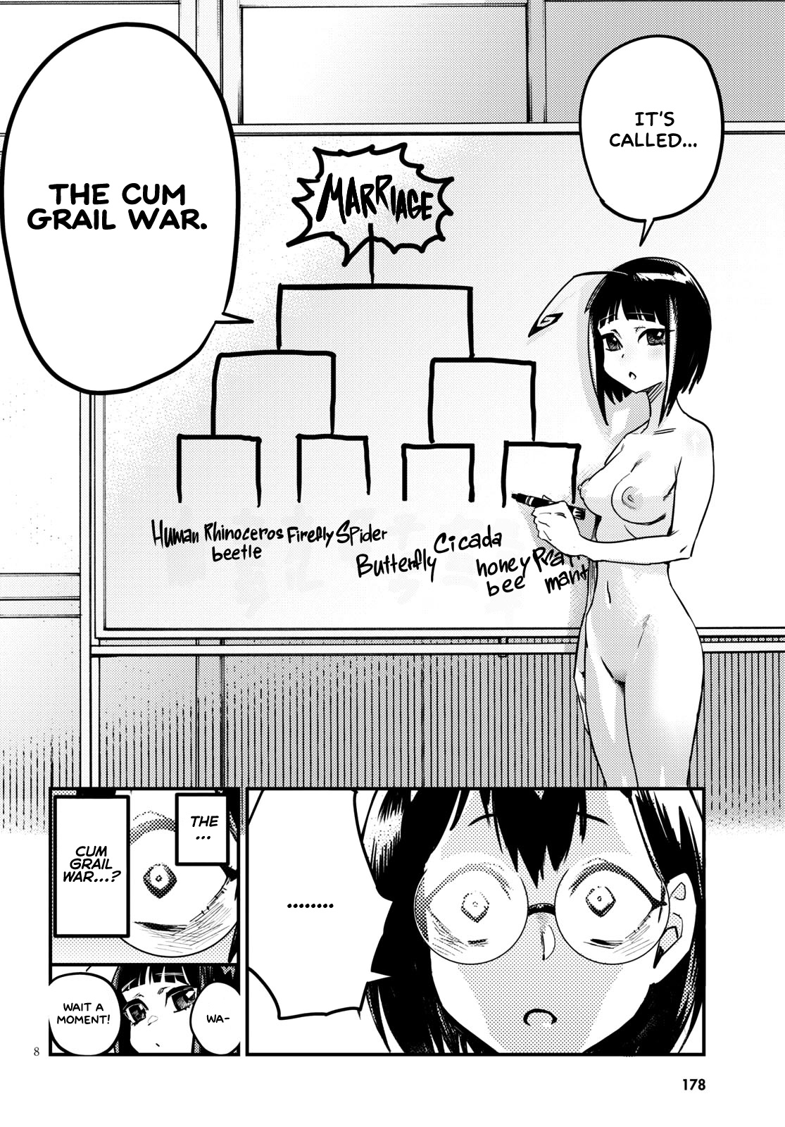 Konchuki Chapter 6 page 7 - Chapter 6: The Cum Grail War