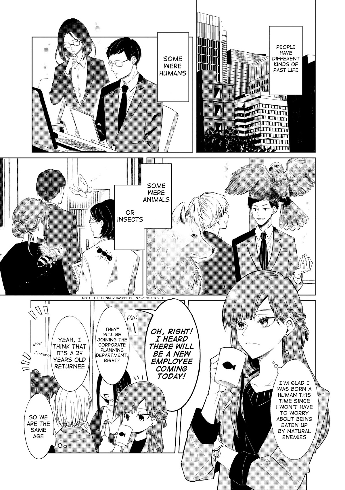 Kondo wa Korosaretakunai Azarashi-san Chapter 1 page 6 - Chapter 1