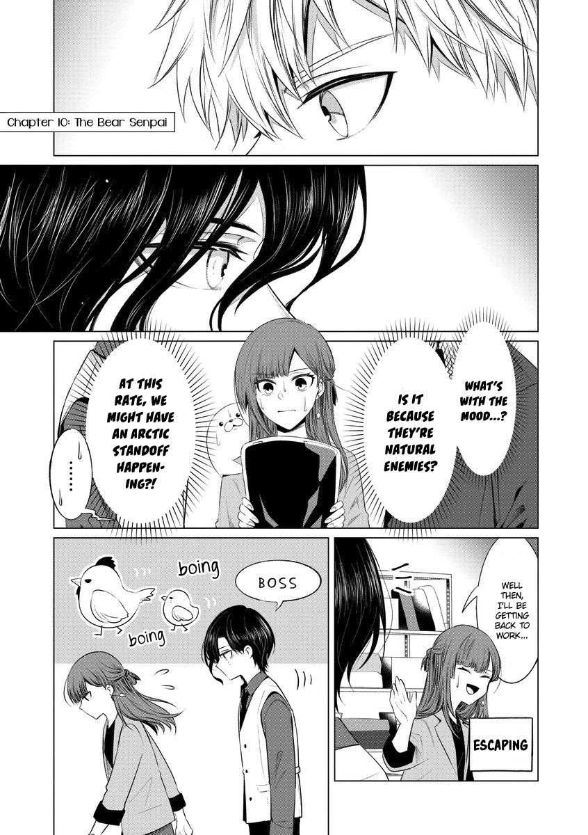 Kondo wa Korosaretakunai Azarashi-san Chapter 10 page 1 - Chapter 10: The Bear Senpai