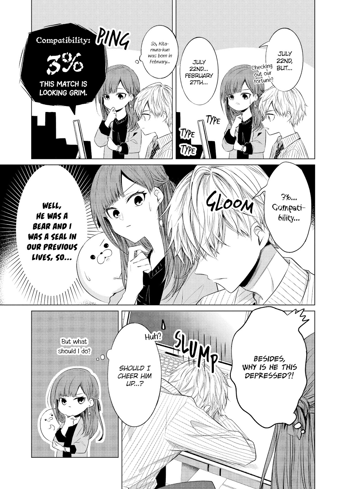 Kondo wa Korosaretakunai Azarashi-san Chapter 11 page 7 - Chapter 11: What I Want