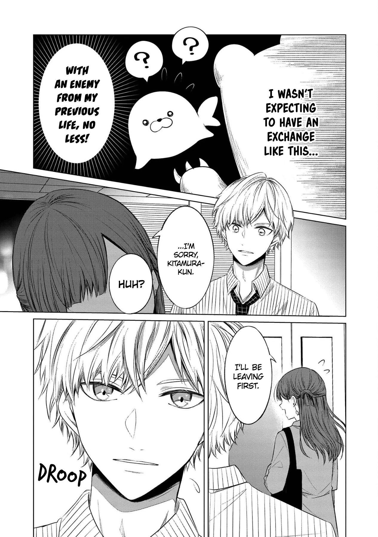 Kondo wa Korosaretakunai Azarashi-san Chapter 12 page 5 - Chapter 12: My Past Life Enemy