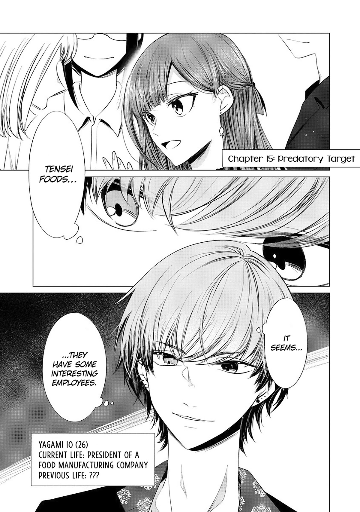 Kondo wa Korosaretakunai Azarashi-san Chapter 15 page 1 - Chapter 15: Predatory Target