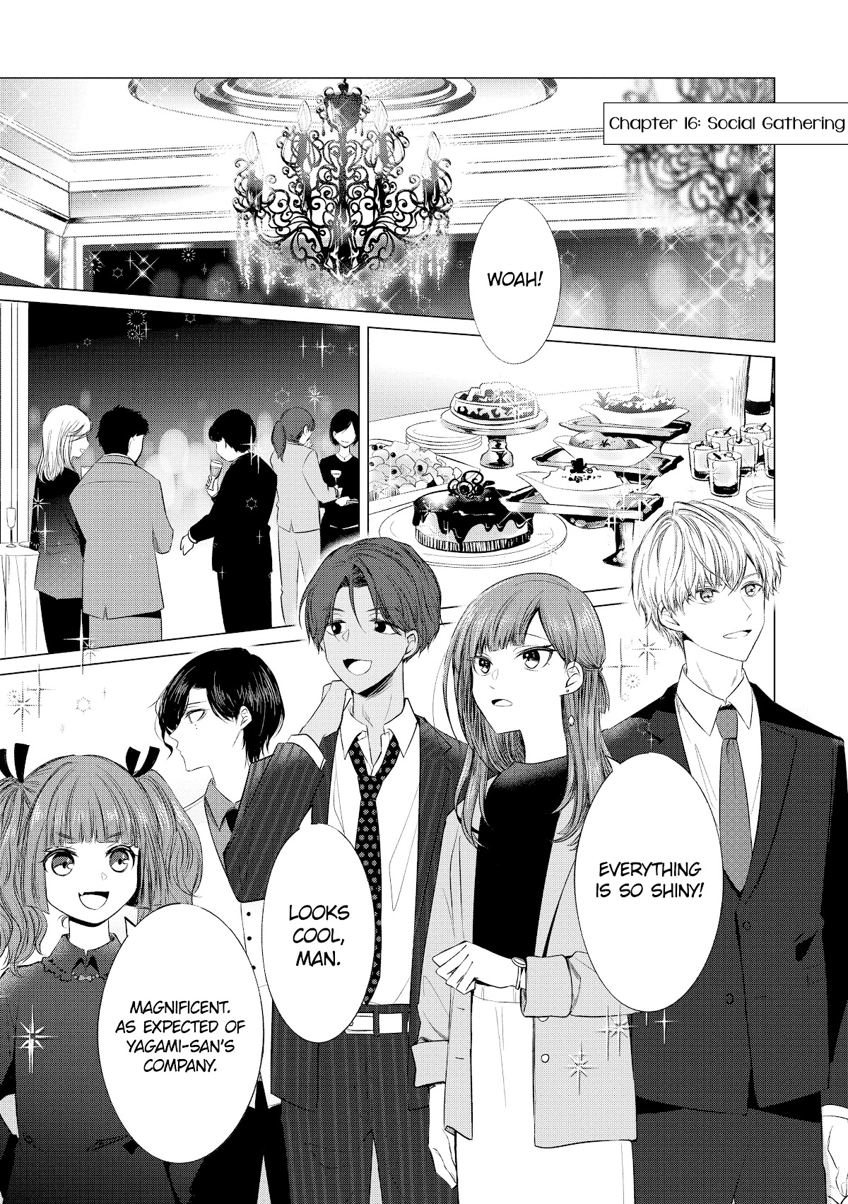 Kondo wa Korosaretakunai Azarashi-san Chapter 16 page 1 - Chapter 16: Social Gathering