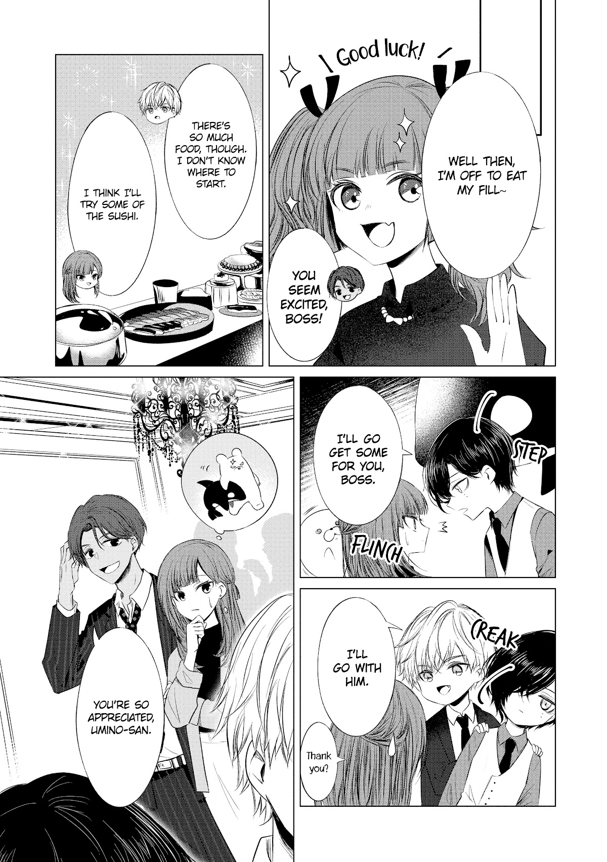 Kondo wa Korosaretakunai Azarashi-san Chapter 16 page 3 - Chapter 16: Social Gathering