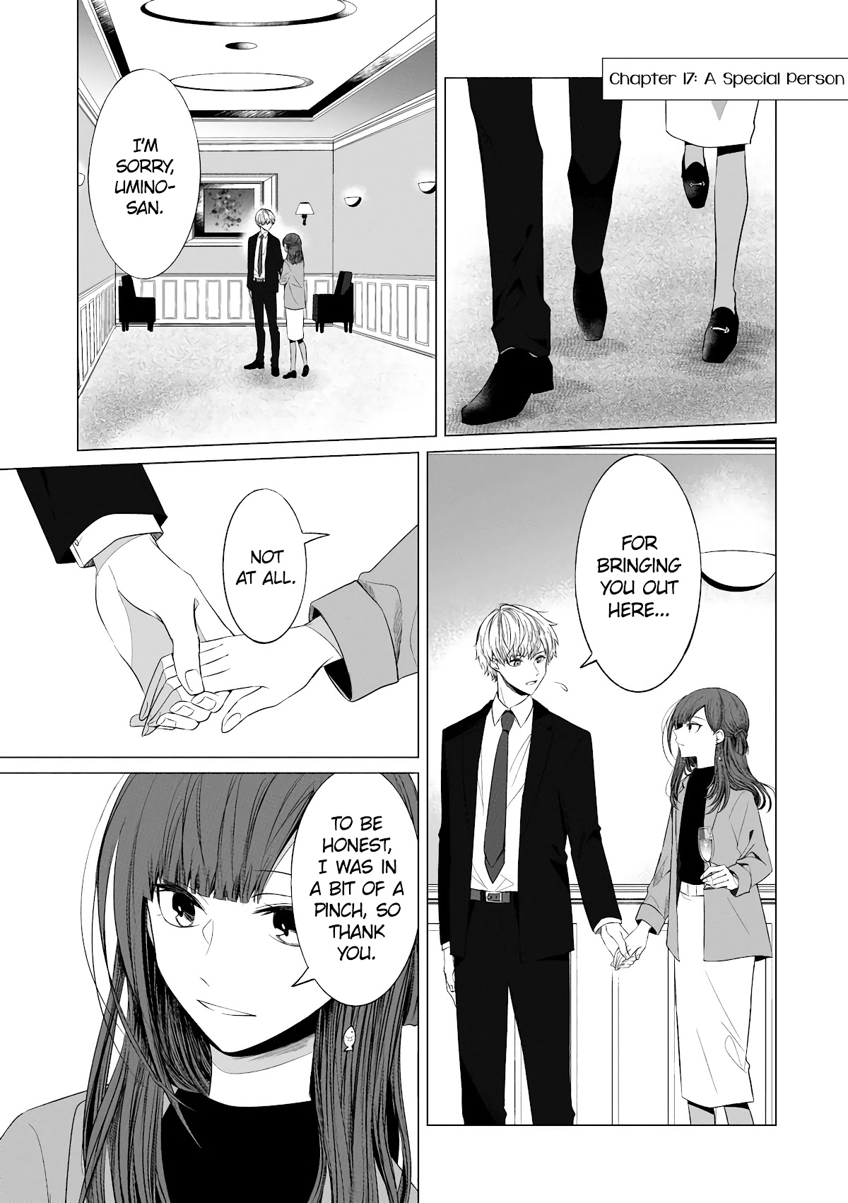 Kondo wa Korosaretakunai Azarashi-san Chapter 17 page 1 - Chapter 17: A Special Person