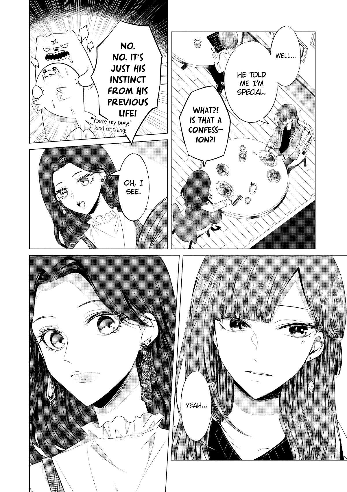 Kondo wa Korosaretakunai Azarashi-san Chapter 18 page 4 - Chapter 18: No Matter The Past Life