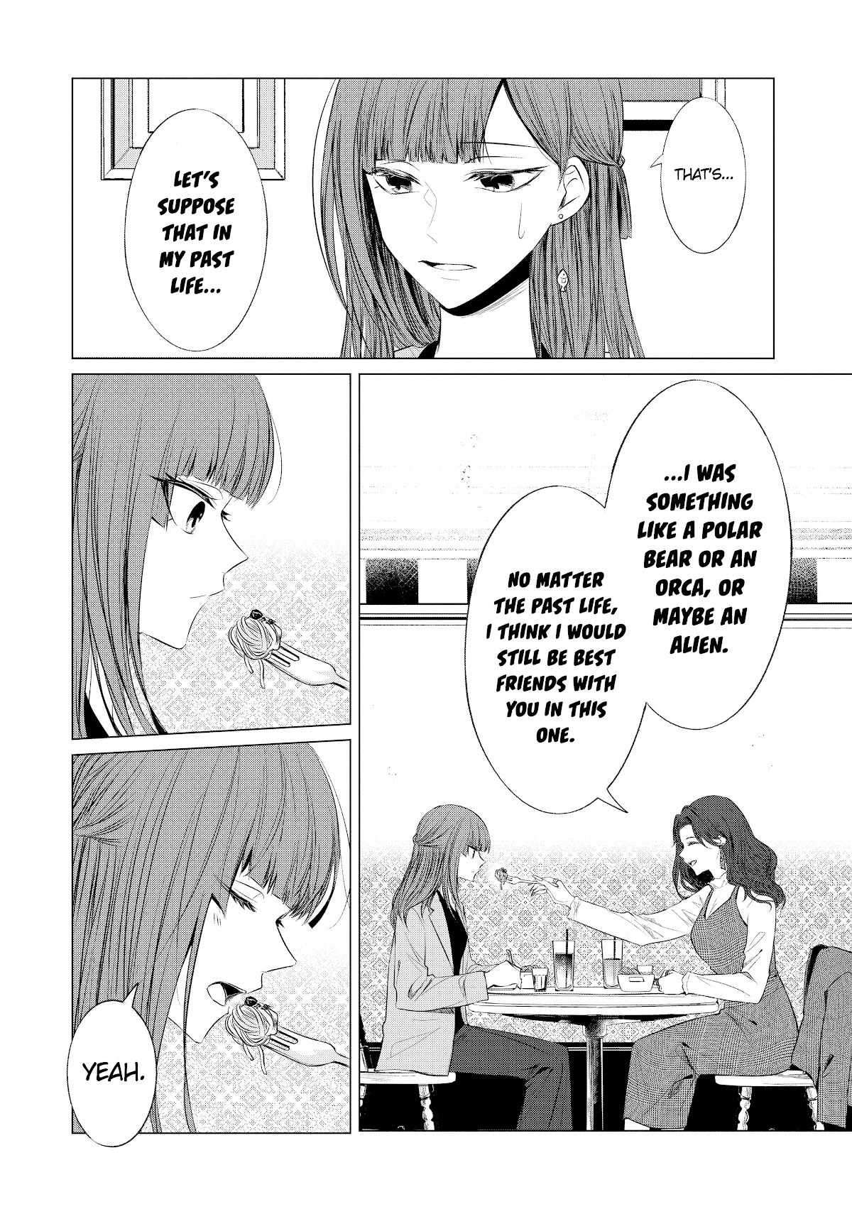 Kondo wa Korosaretakunai Azarashi-san Chapter 18 page 6 - Chapter 18: No Matter The Past Life
